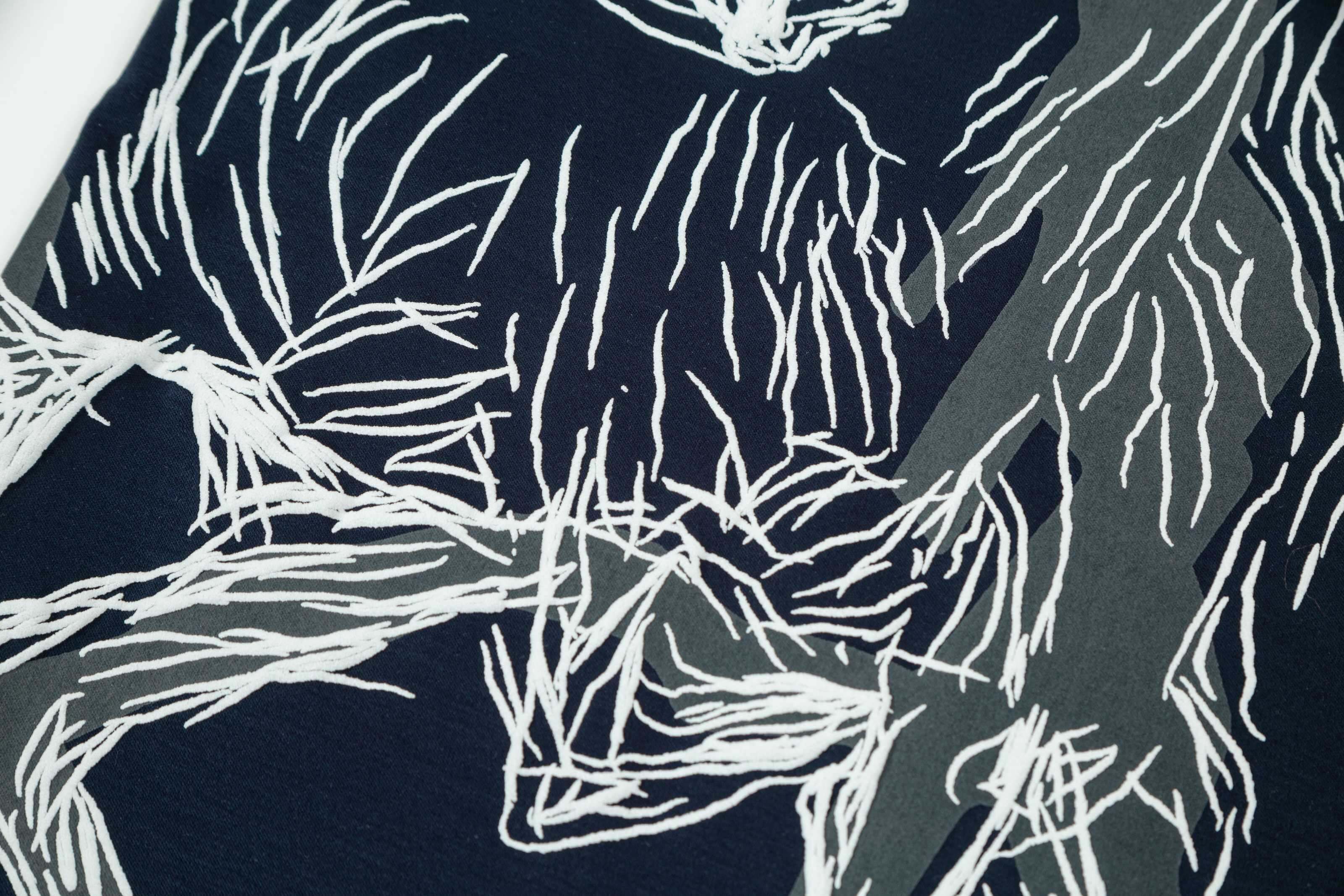 Horse Embroidery T Shirt