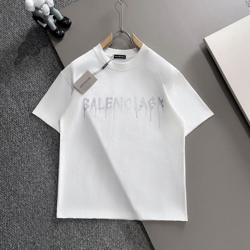 2025 New Front and Back Rhinestone T-Shirt