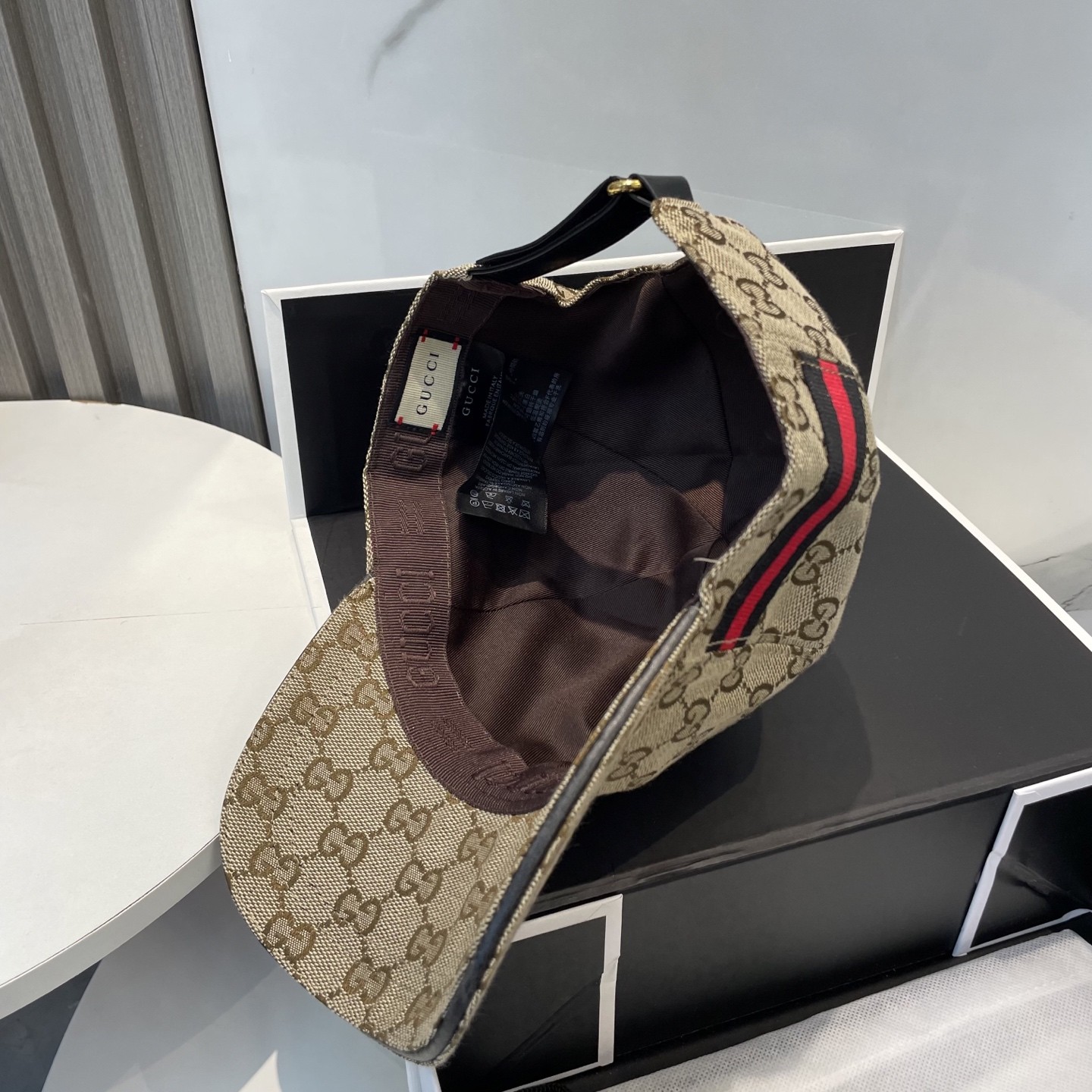 [#4926」 G*u*i baseball cap peaked c ap hat