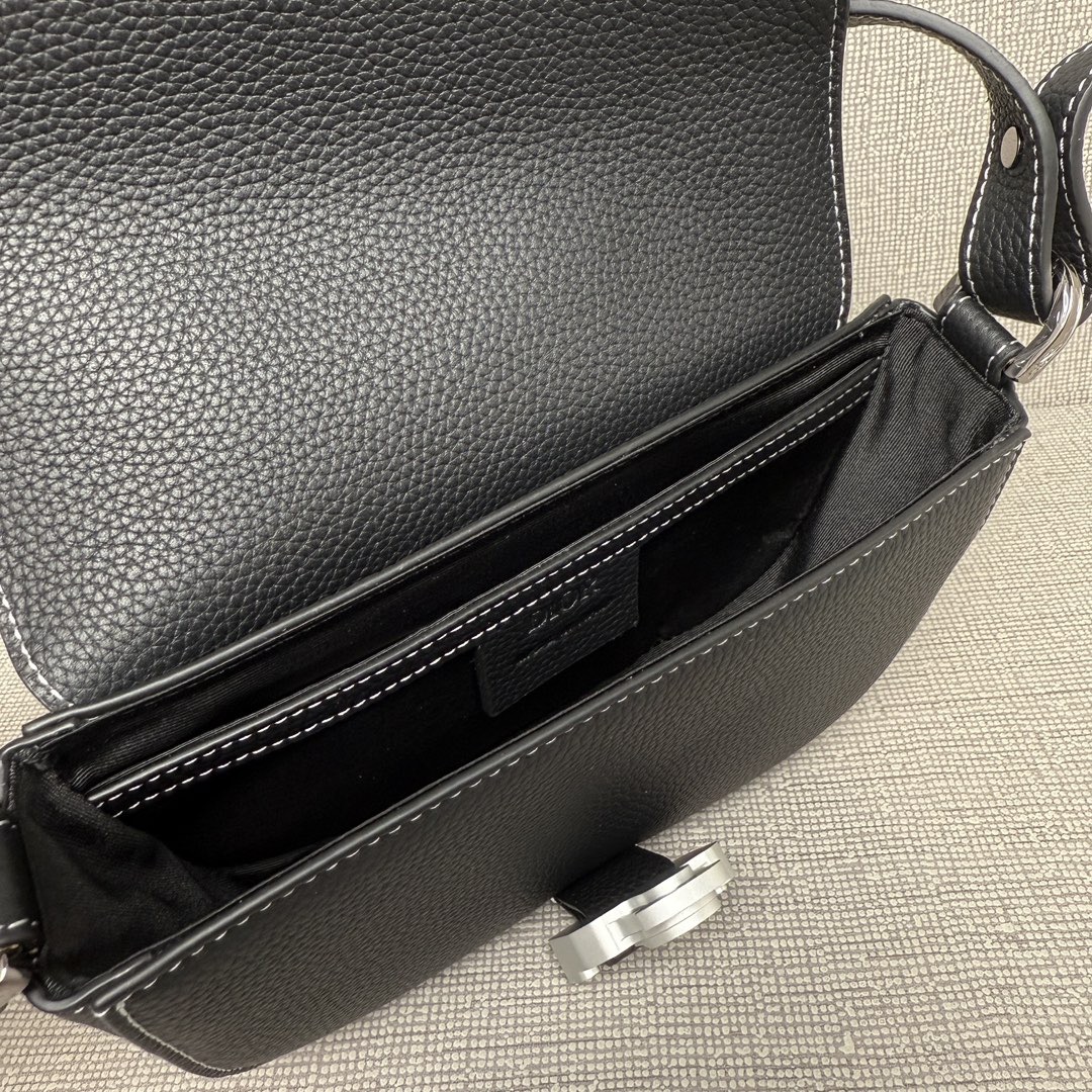 Dior Mini Saddle Messenger Bag with Flap