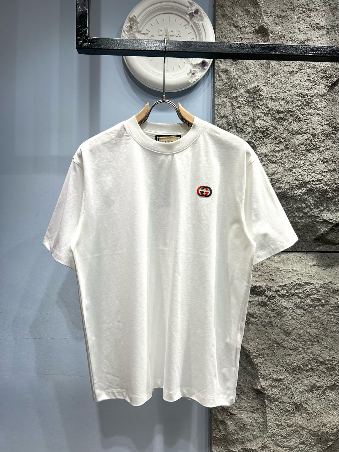 New Double G Embroidery T Shirt