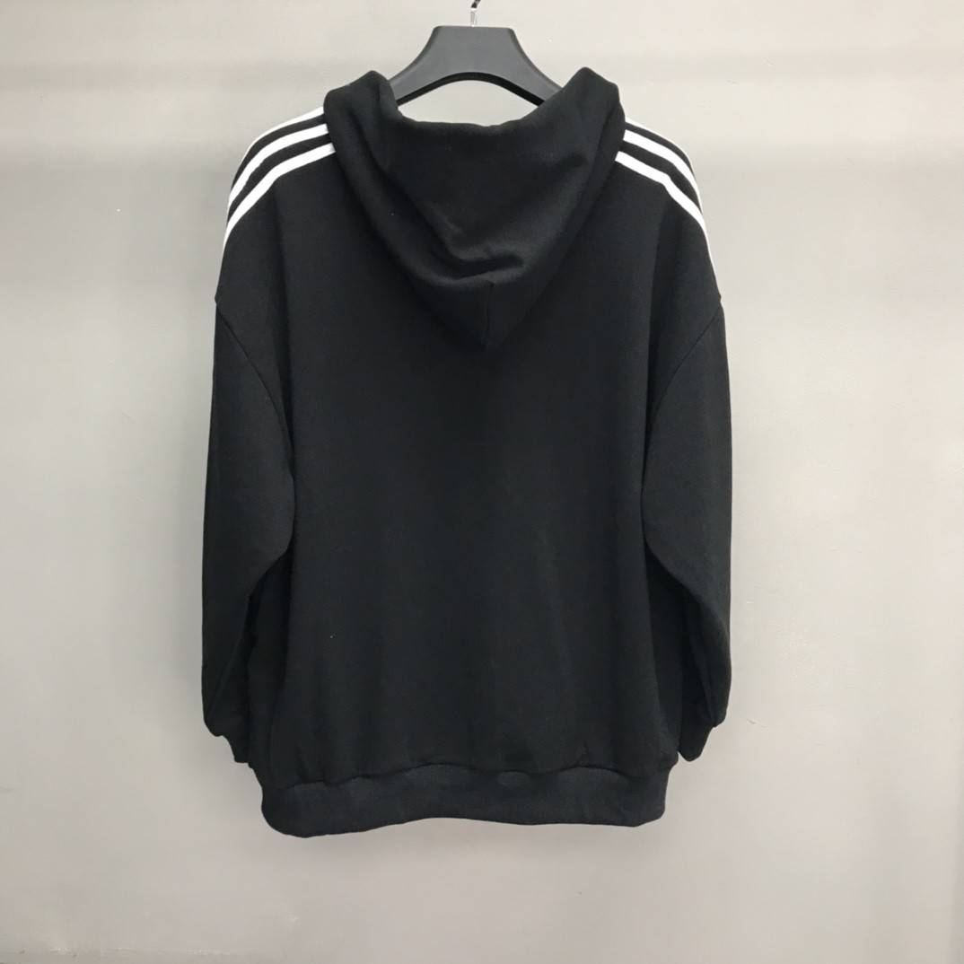 Balenciaga Ardy Wiranata logo zipper hoodie