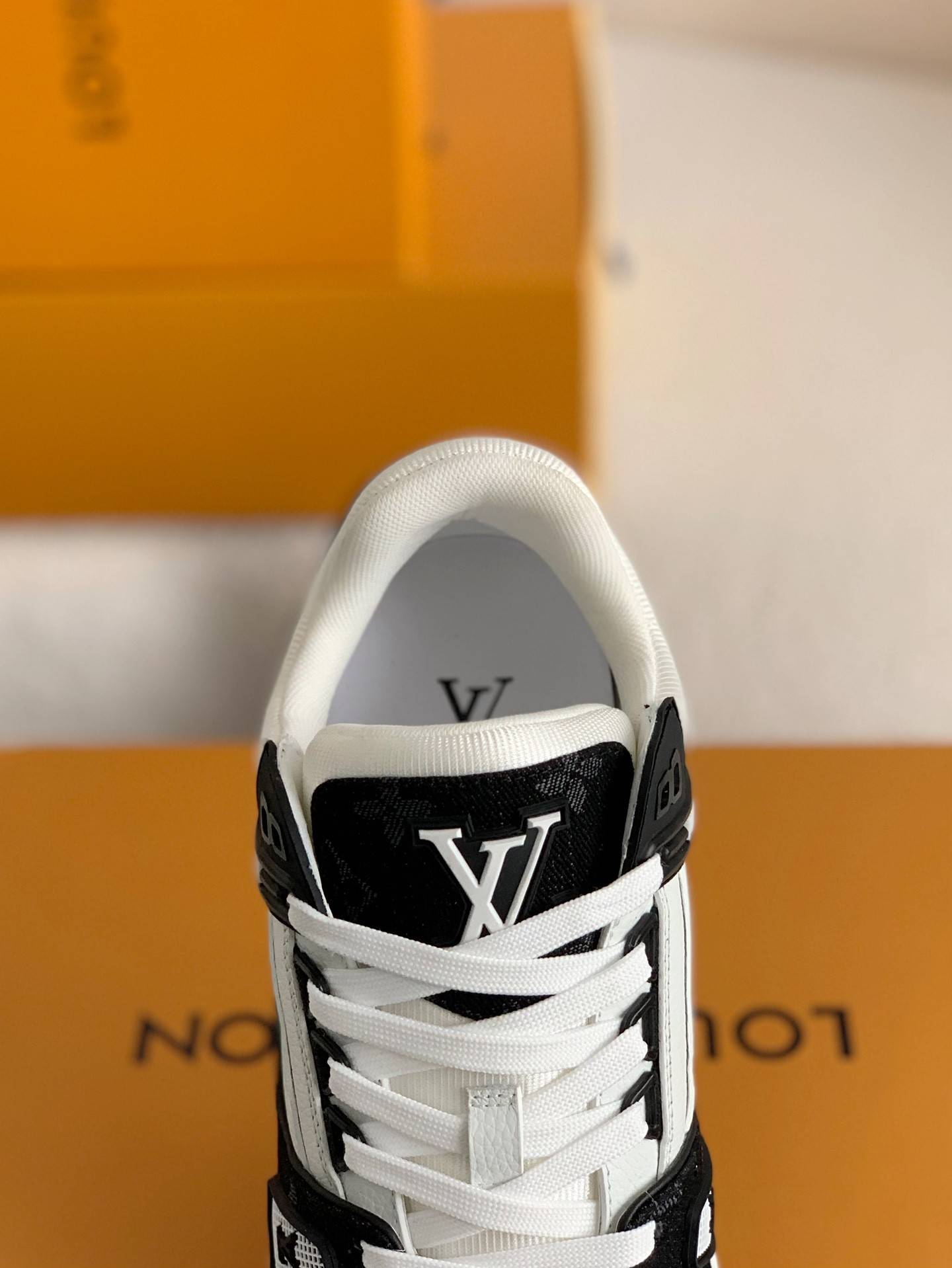 LOUIS VUITTON Trainer Sneakers - Panda (White/Black)