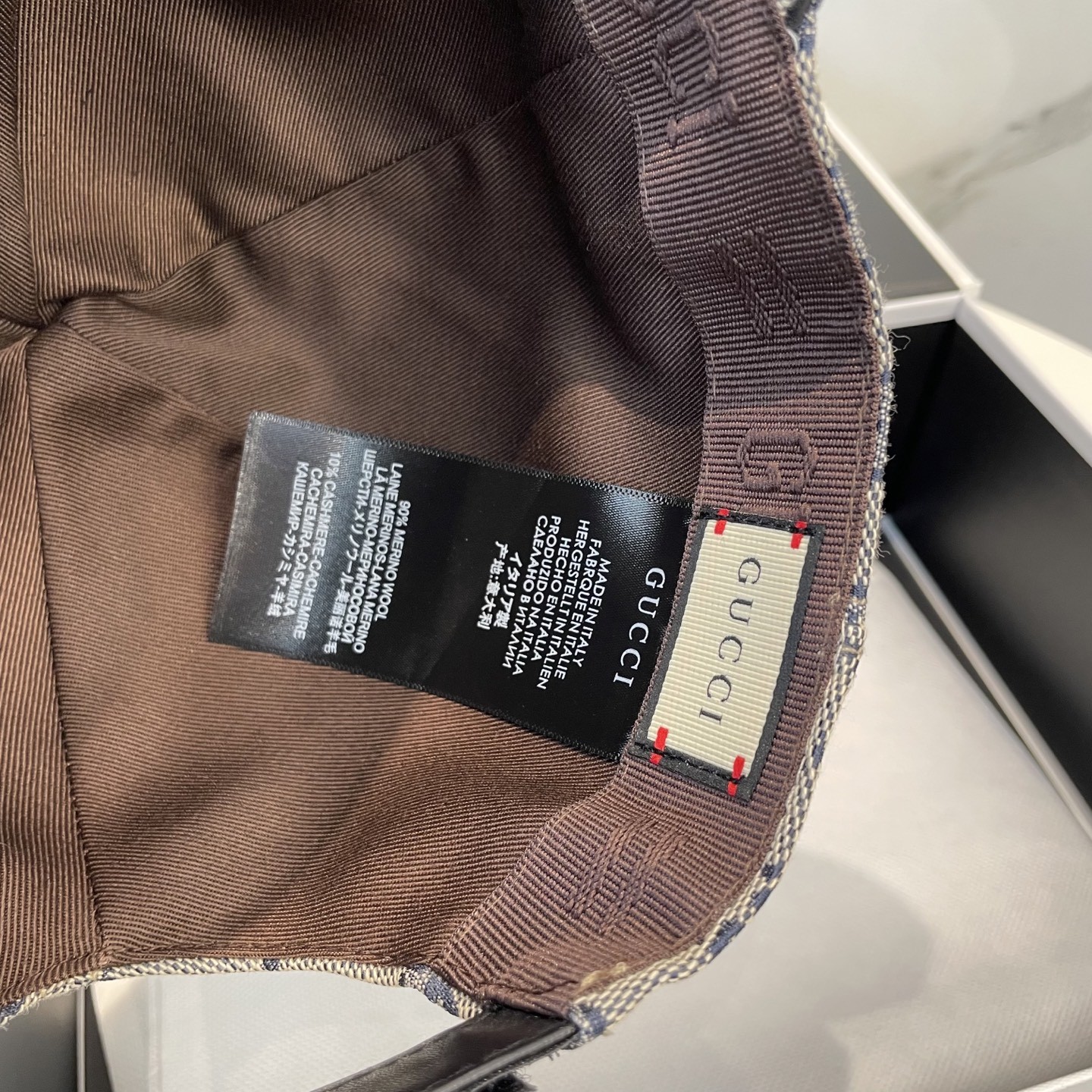 [#4932] G*u*i baseball cap peaked c ap hat