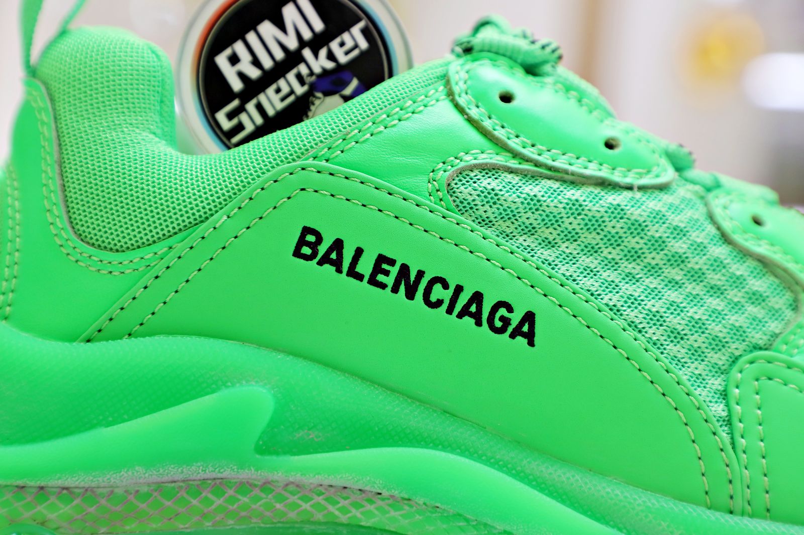 Balenciaga TRIPLE S green