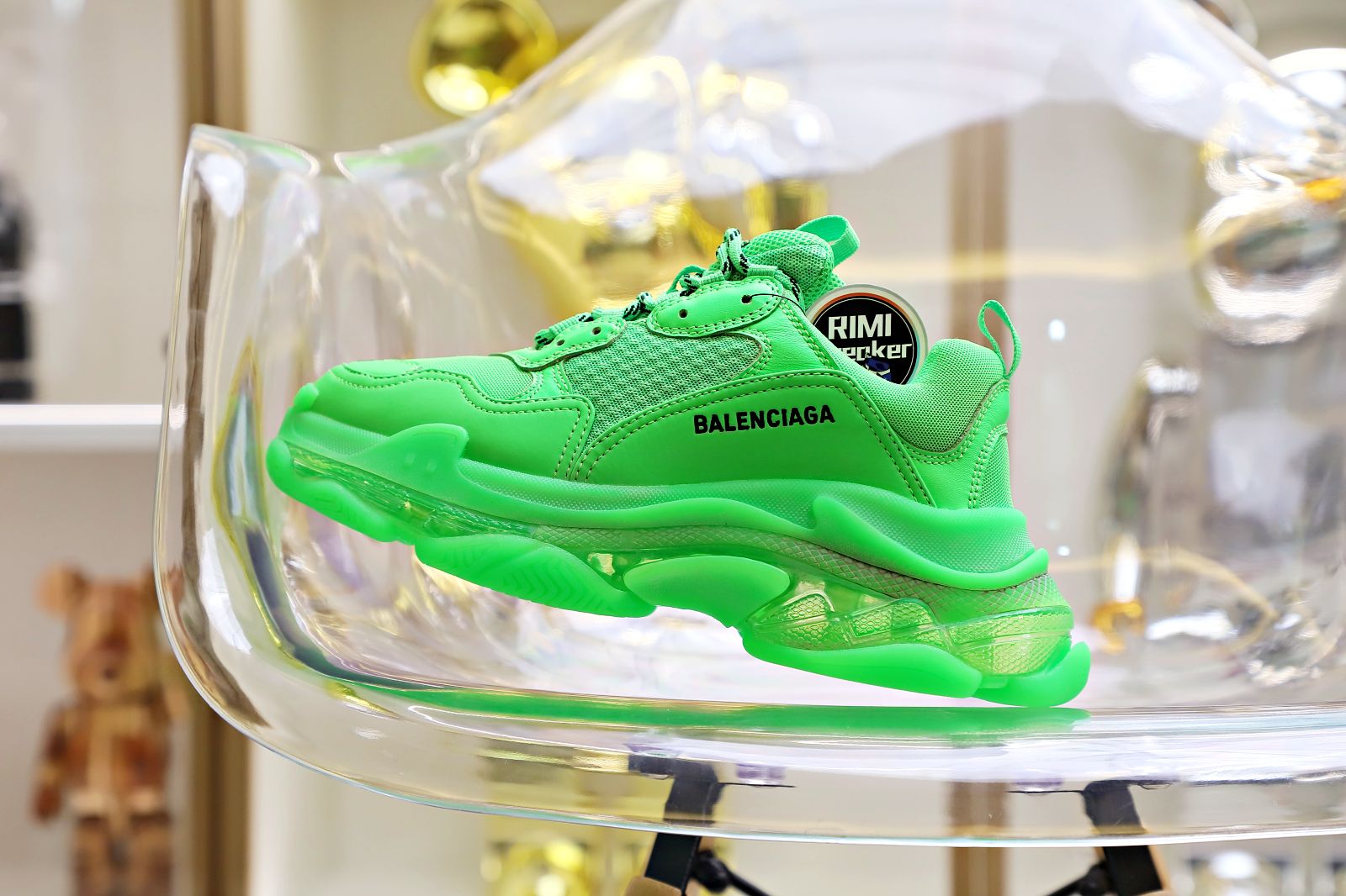 Balenciaga TRIPLE S green