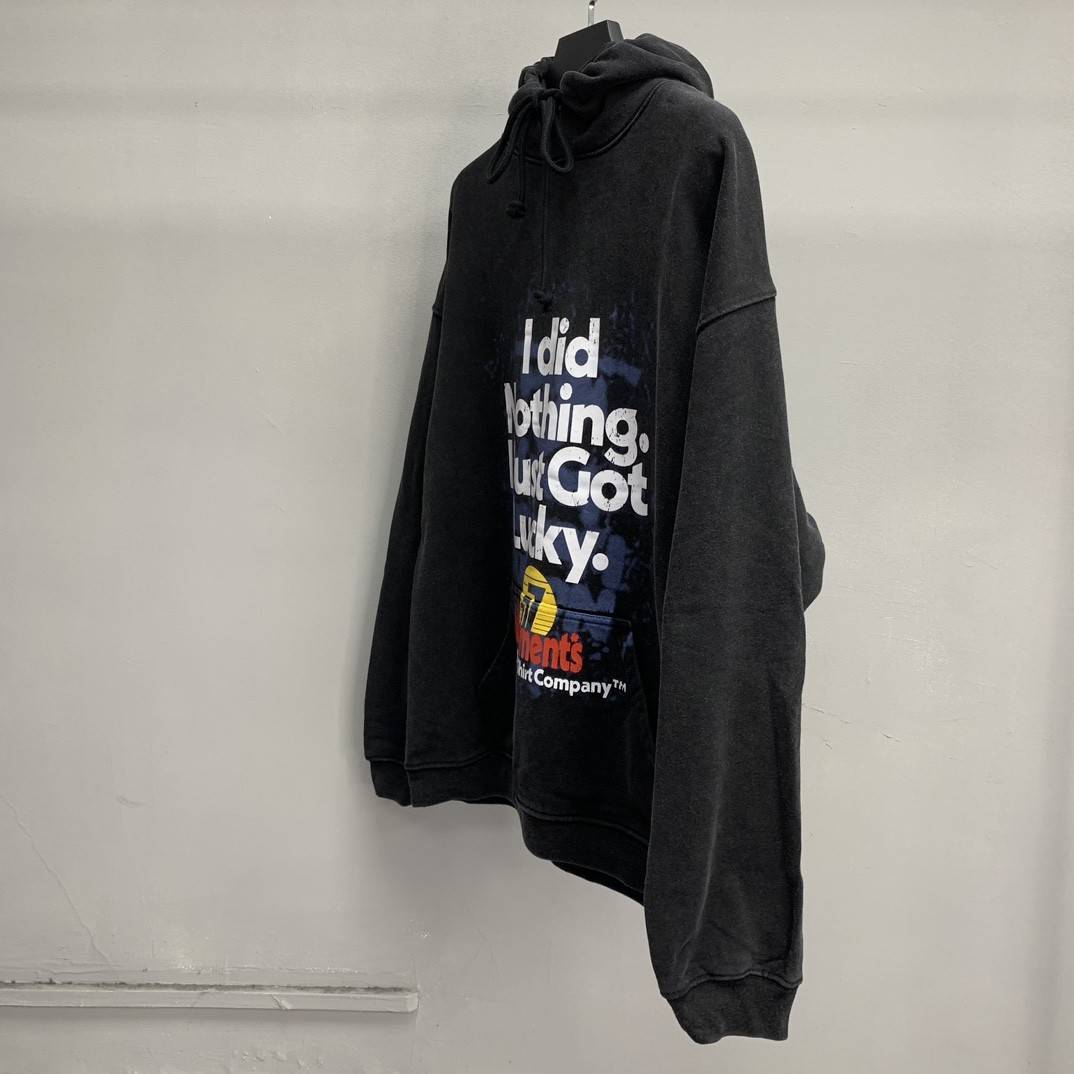 Balenciaga Lucky hooded sweatshirt