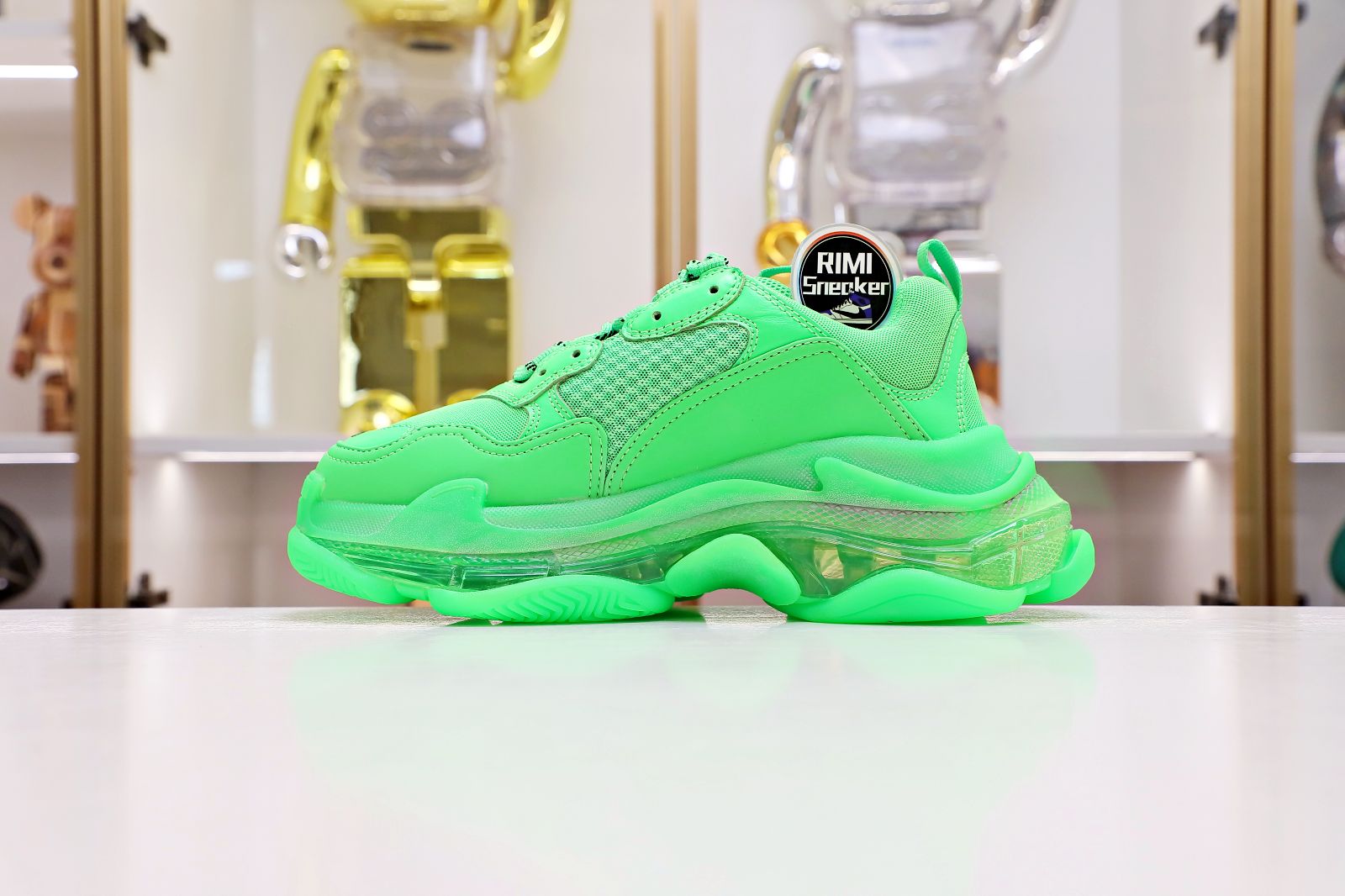 Balenciaga TRIPLE S green