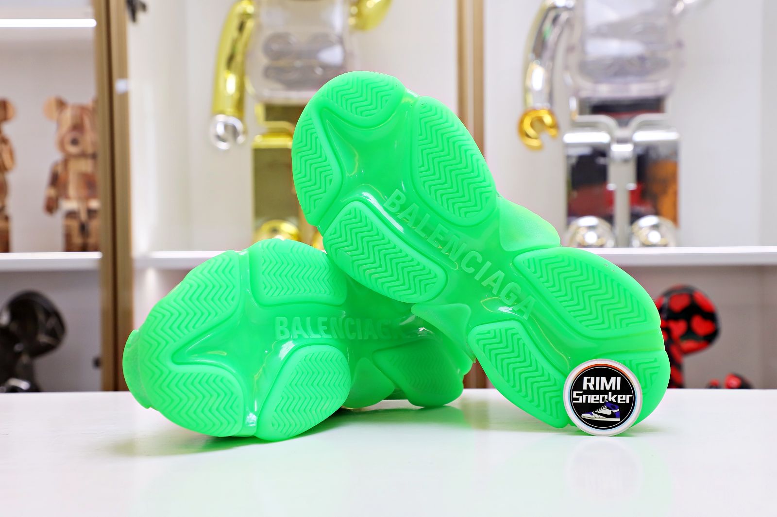 Balenciaga TRIPLE S green