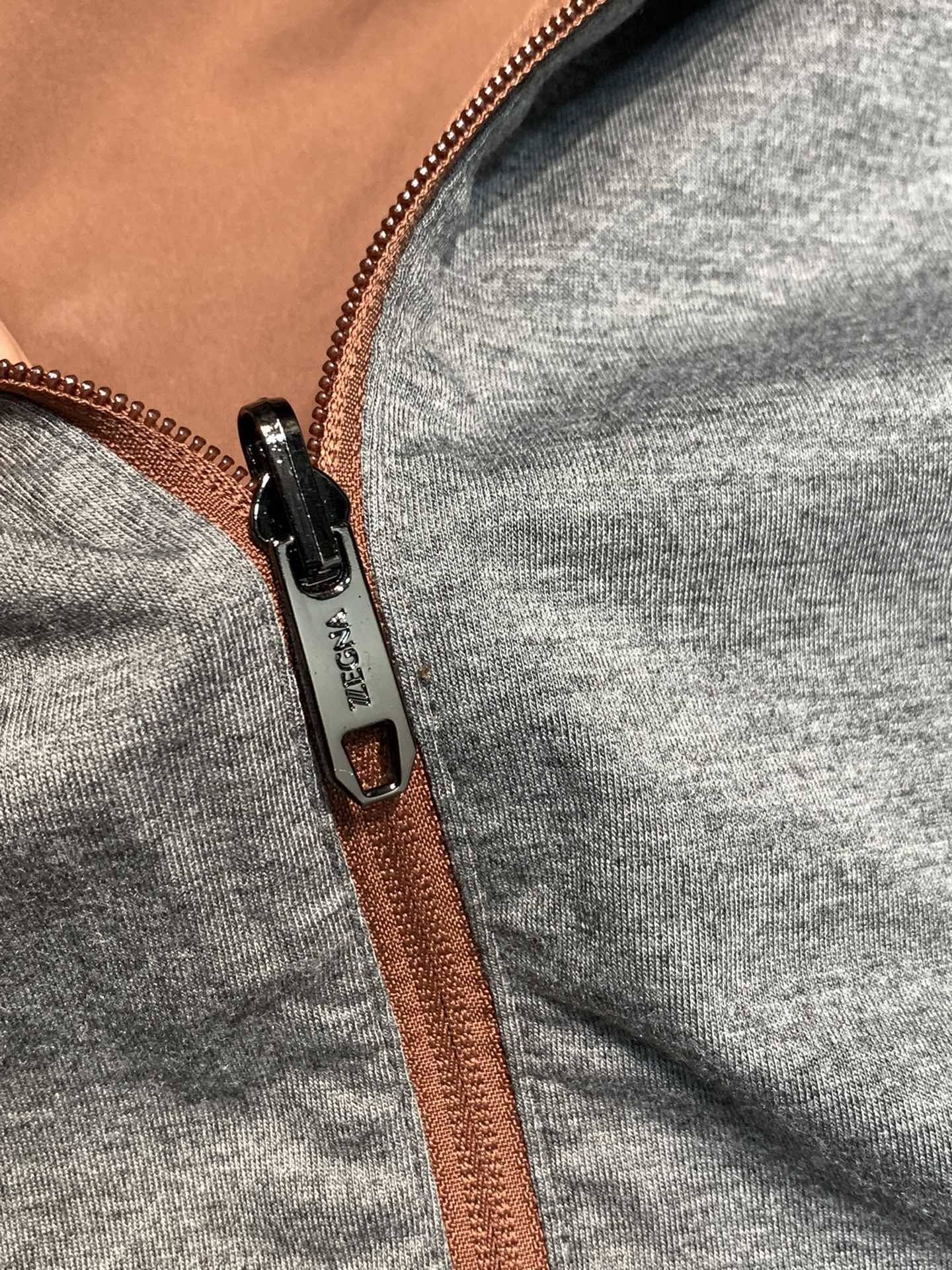 Zegna Hooded reversible jacket