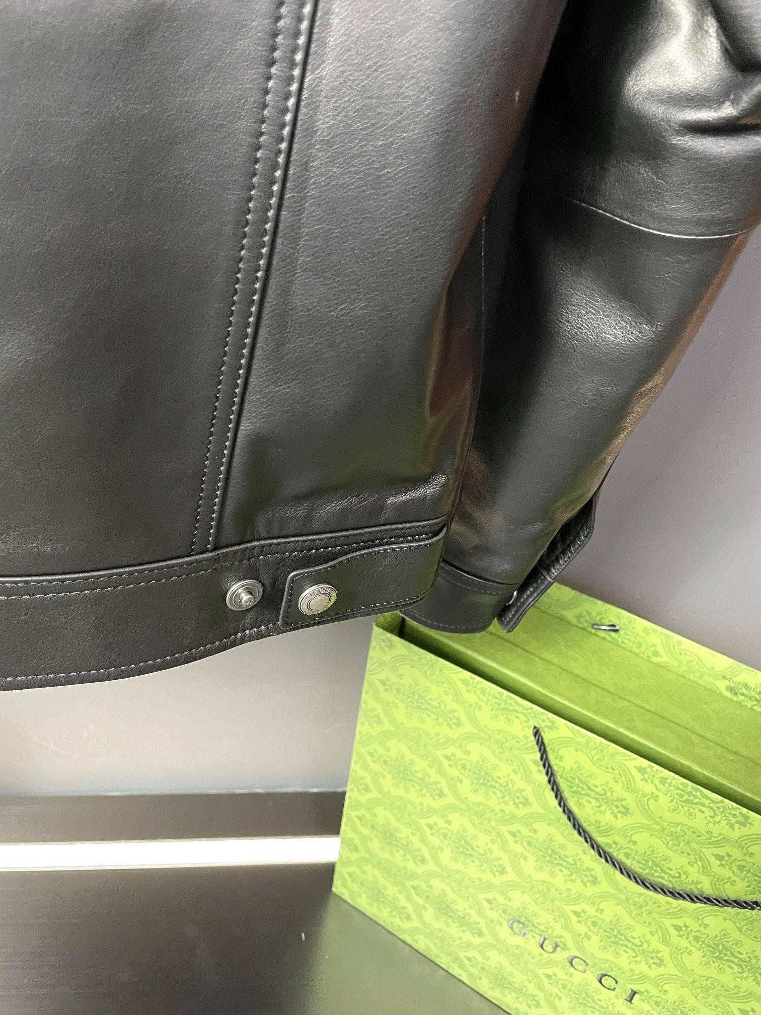 Tom Ford 23 Paris Fashion Week Leather Jackets