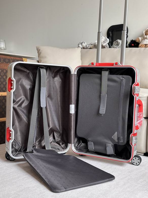 RIMOWA aluminum alloy original new limited edition carry-on trolley suitcase 21 inches
