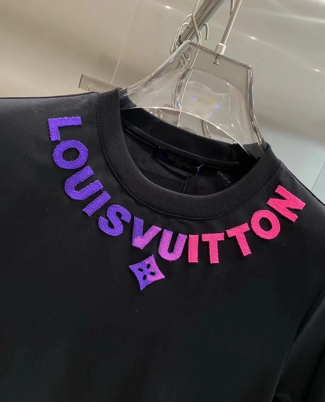 New Toothbrush Embroidery T Shirt