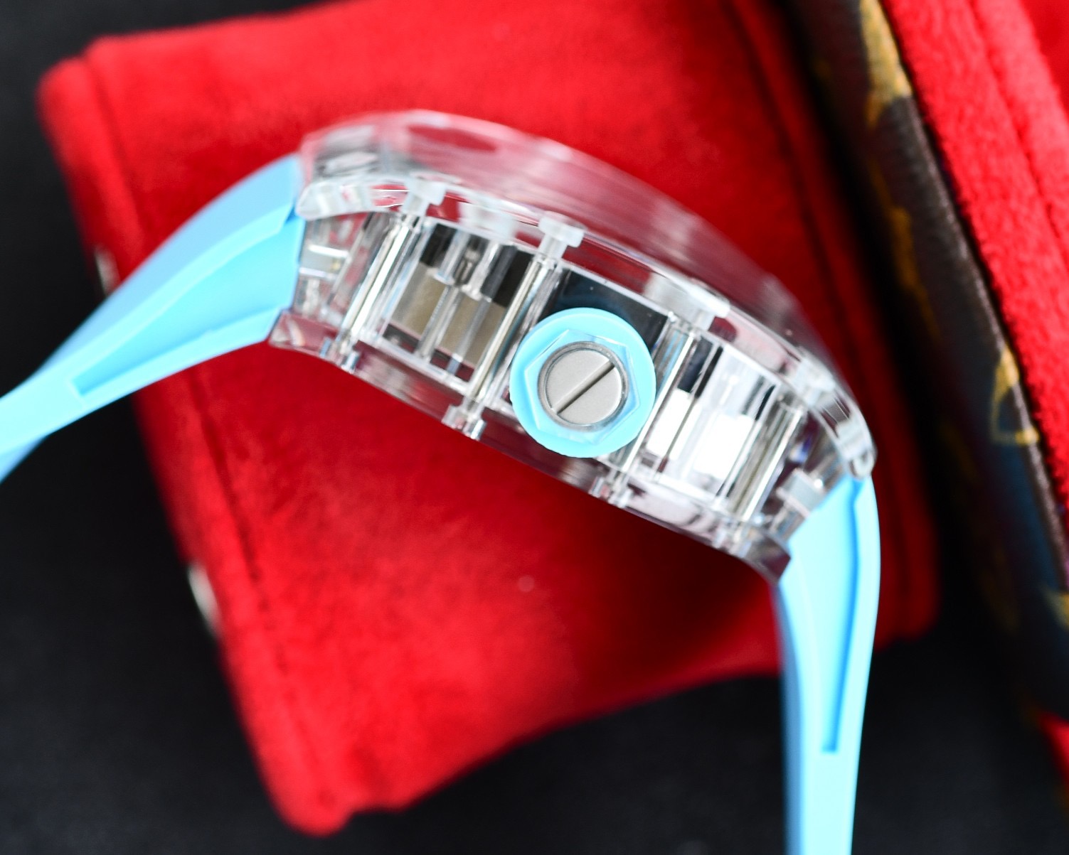 Richard Miller 💍rm35-02, glass transparent series!