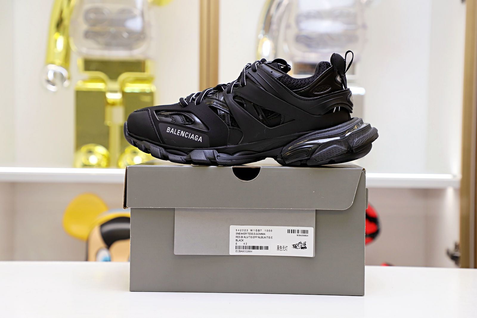 Balenciaga TRACK TRAINER Black