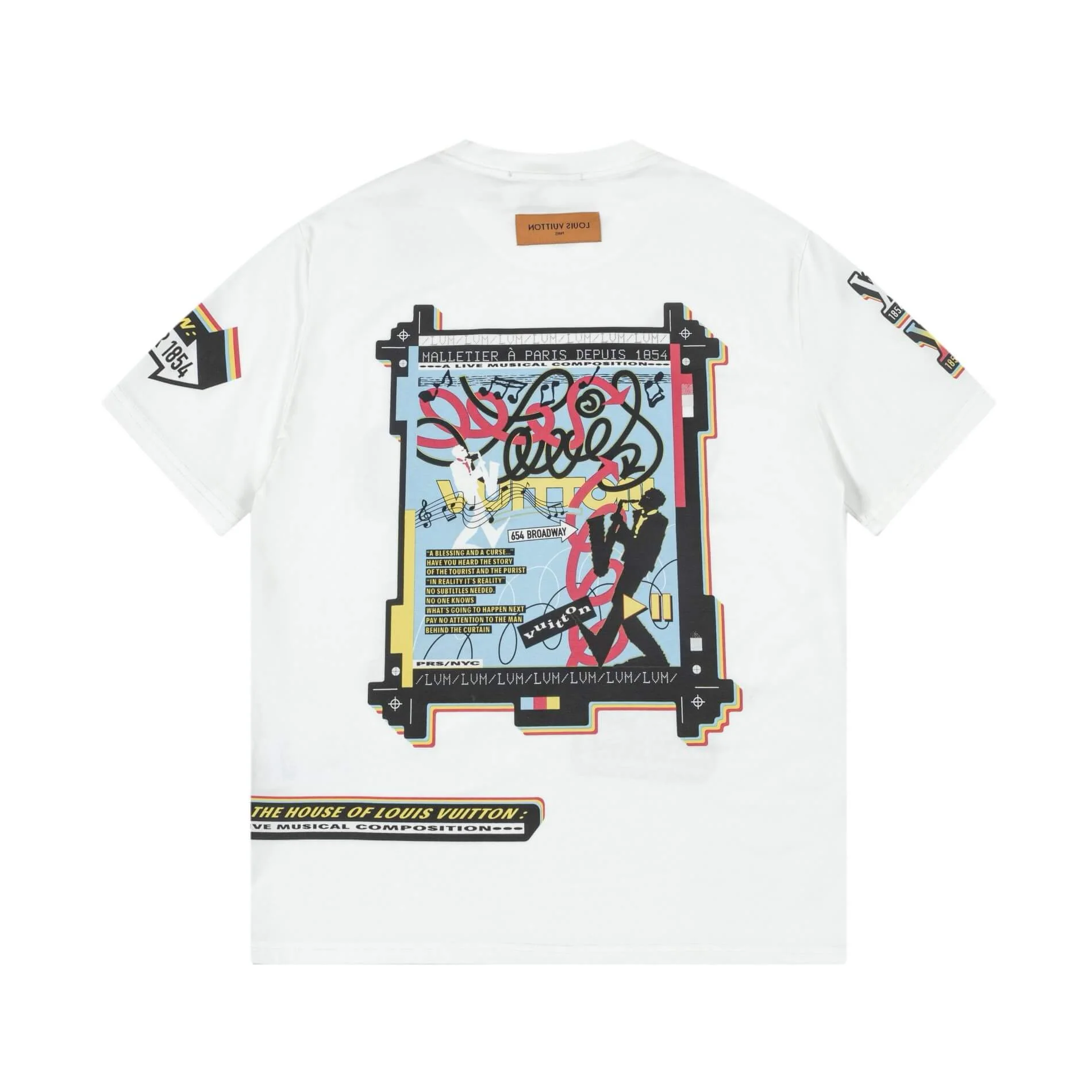 Musician Print T Shirt