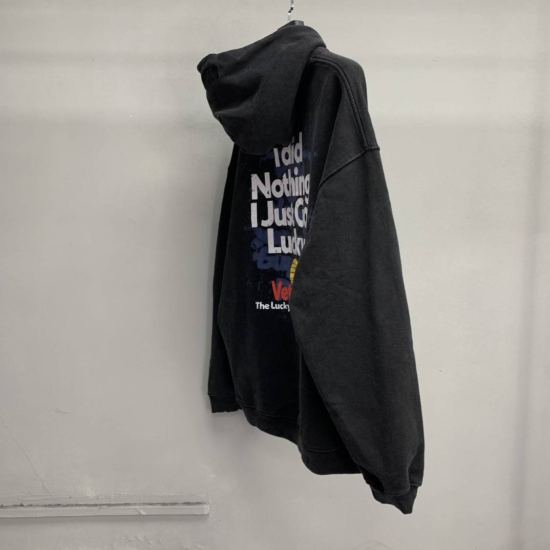 Balenciaga Lucky hooded sweatshirt