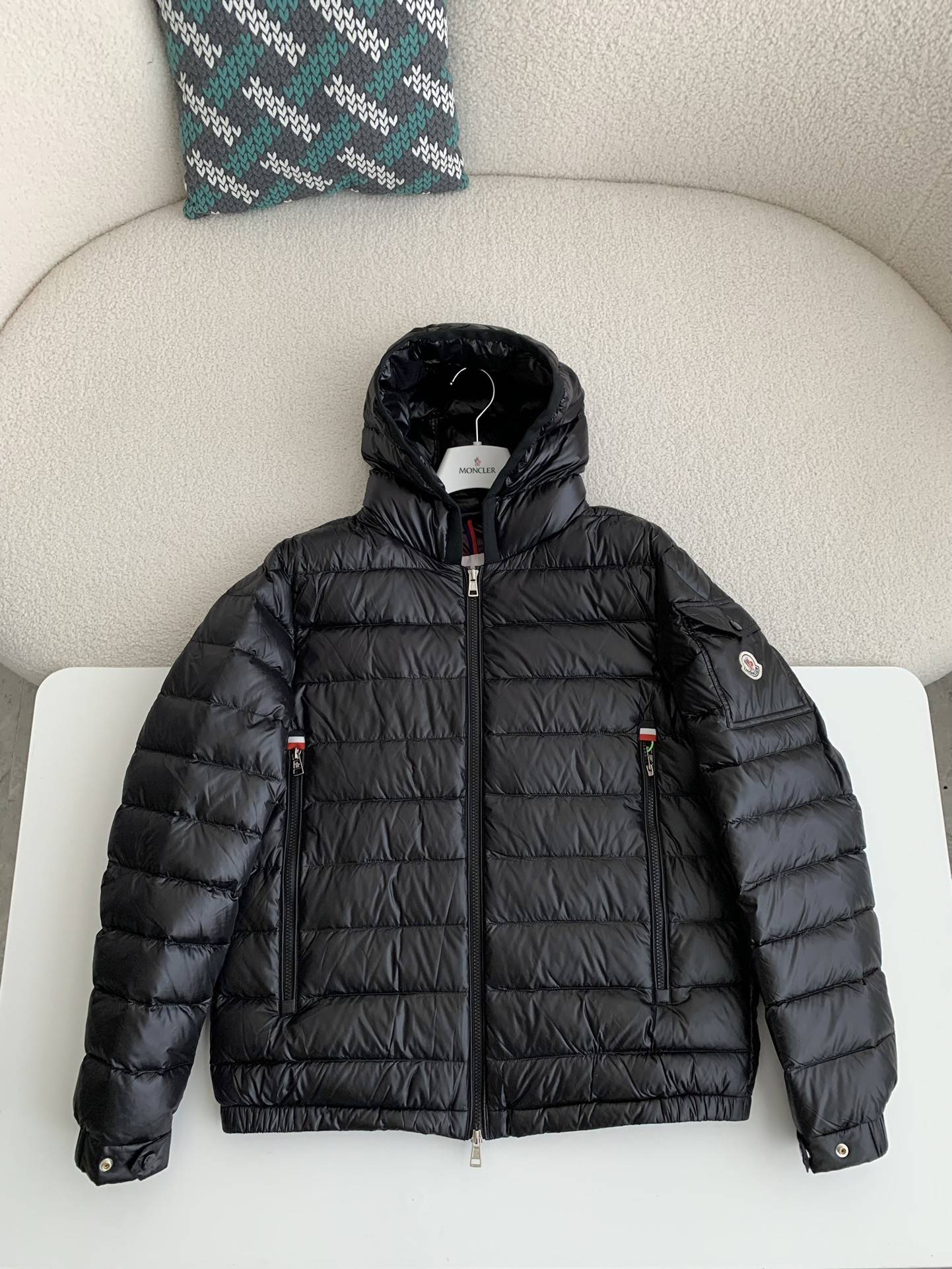 Moncler Short men''s down jacket