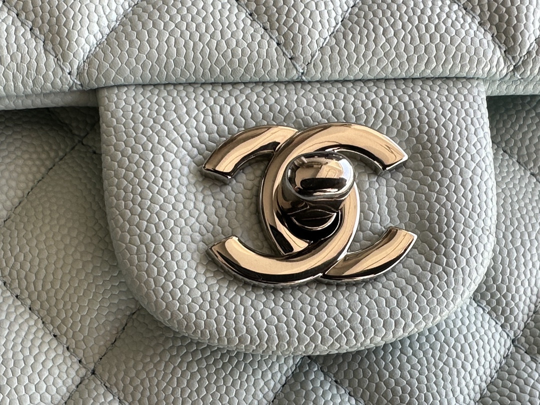 Chanle Classic Double Flap Silver Hardware