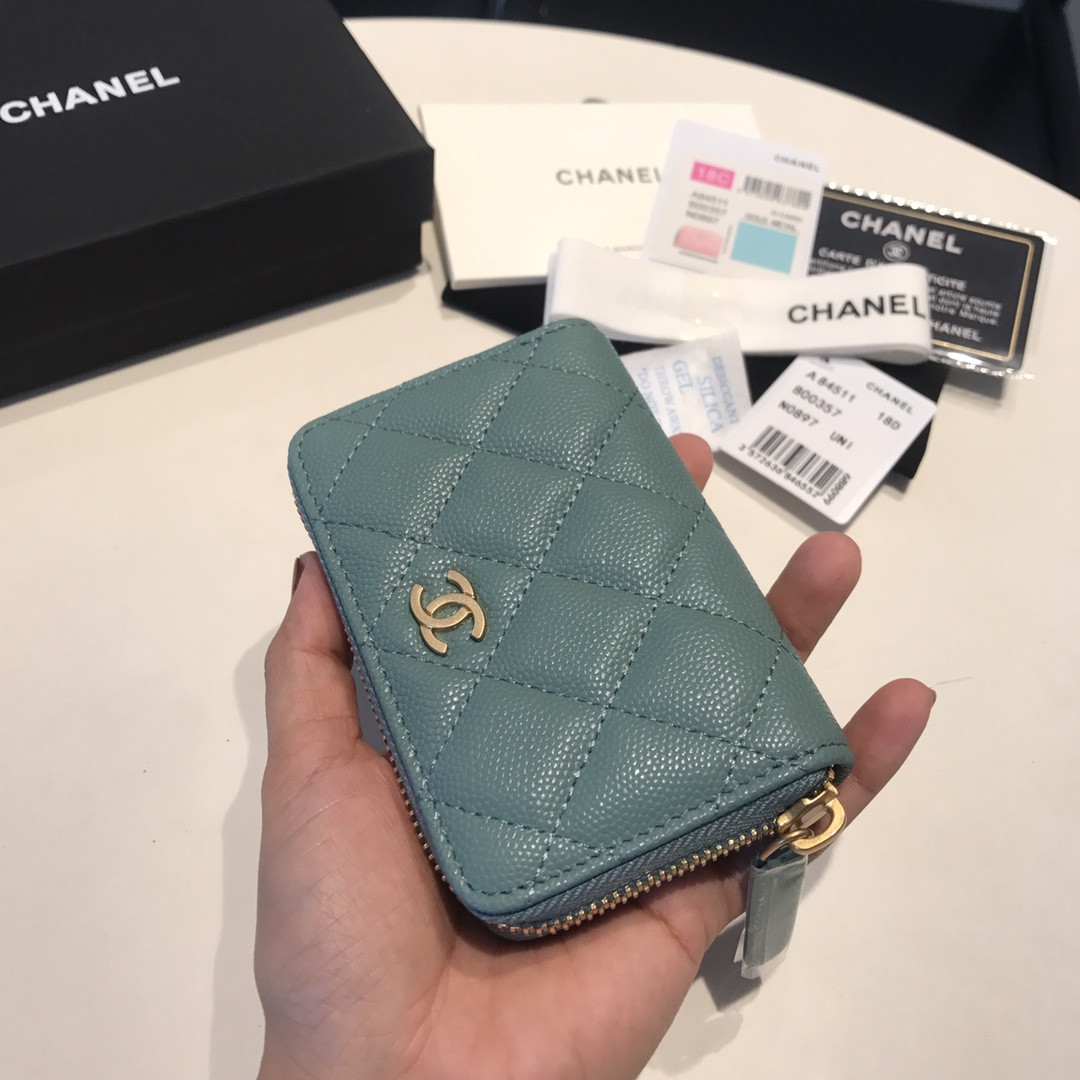 Chanle Zipped Wallet