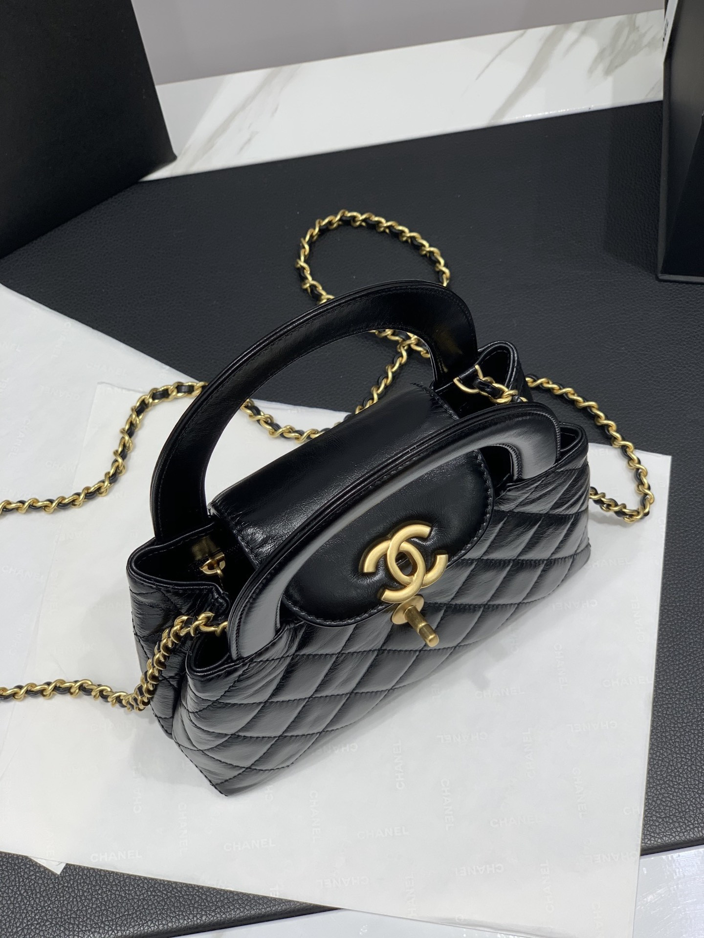 Chanel Ohanel 23k Kelly Bag