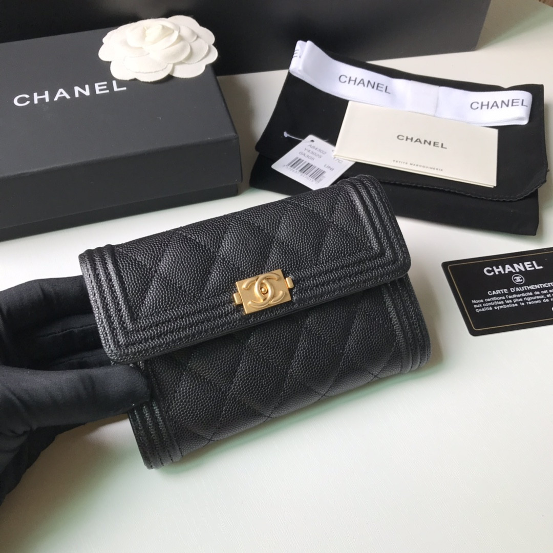 Chanle Flap Wallet