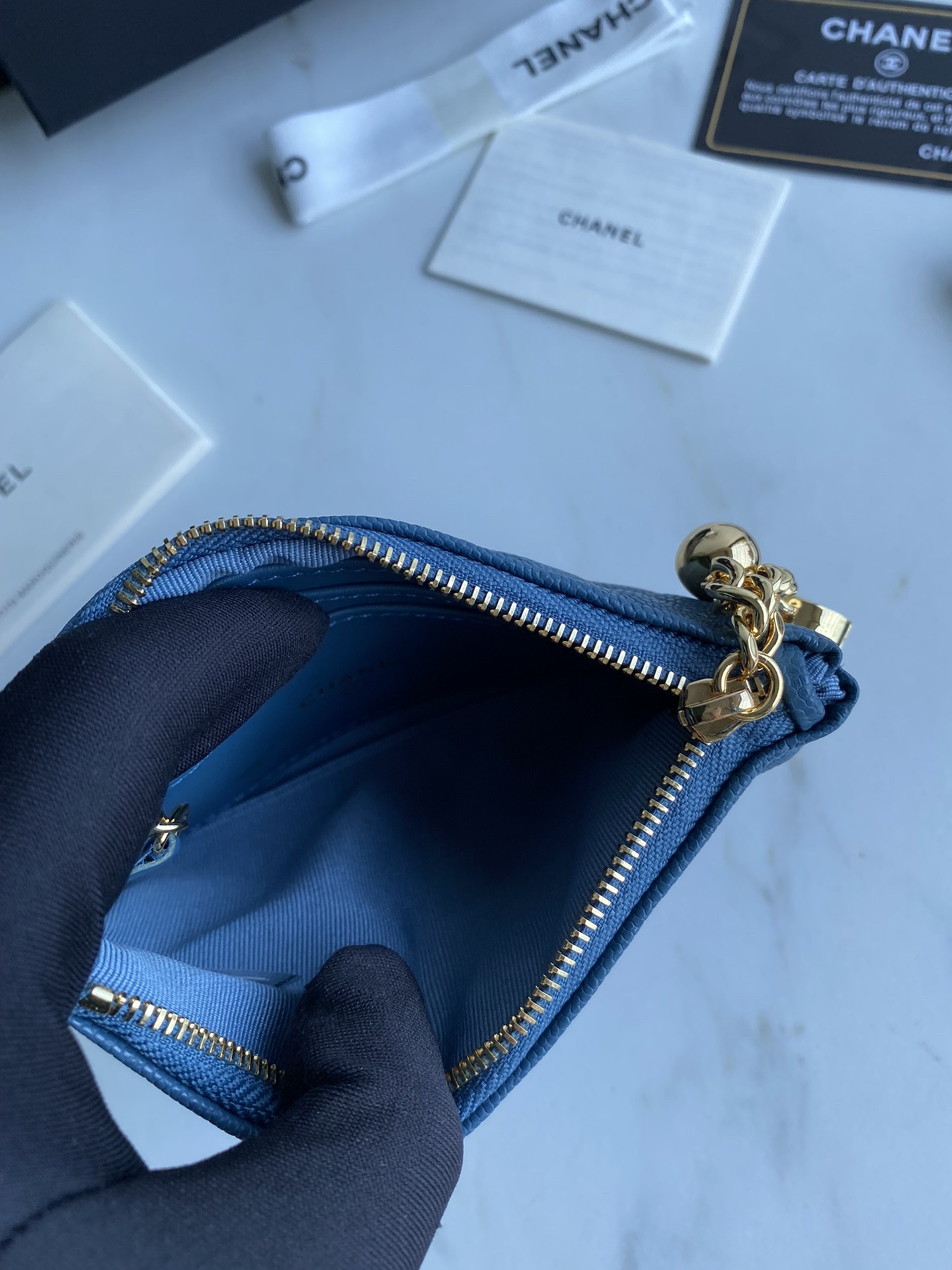 Chanle Zipped Wallet