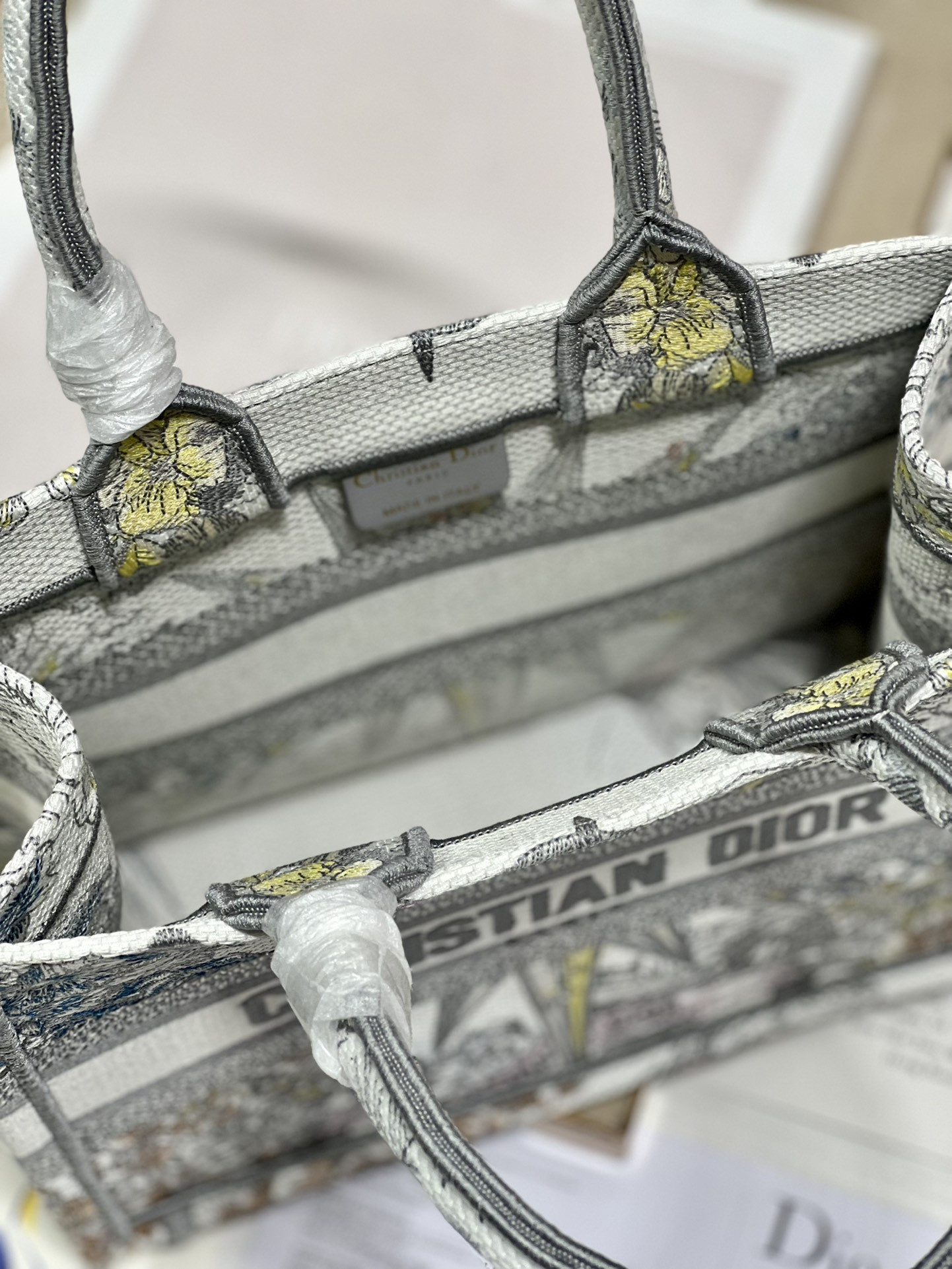 Small Dior Book Tote