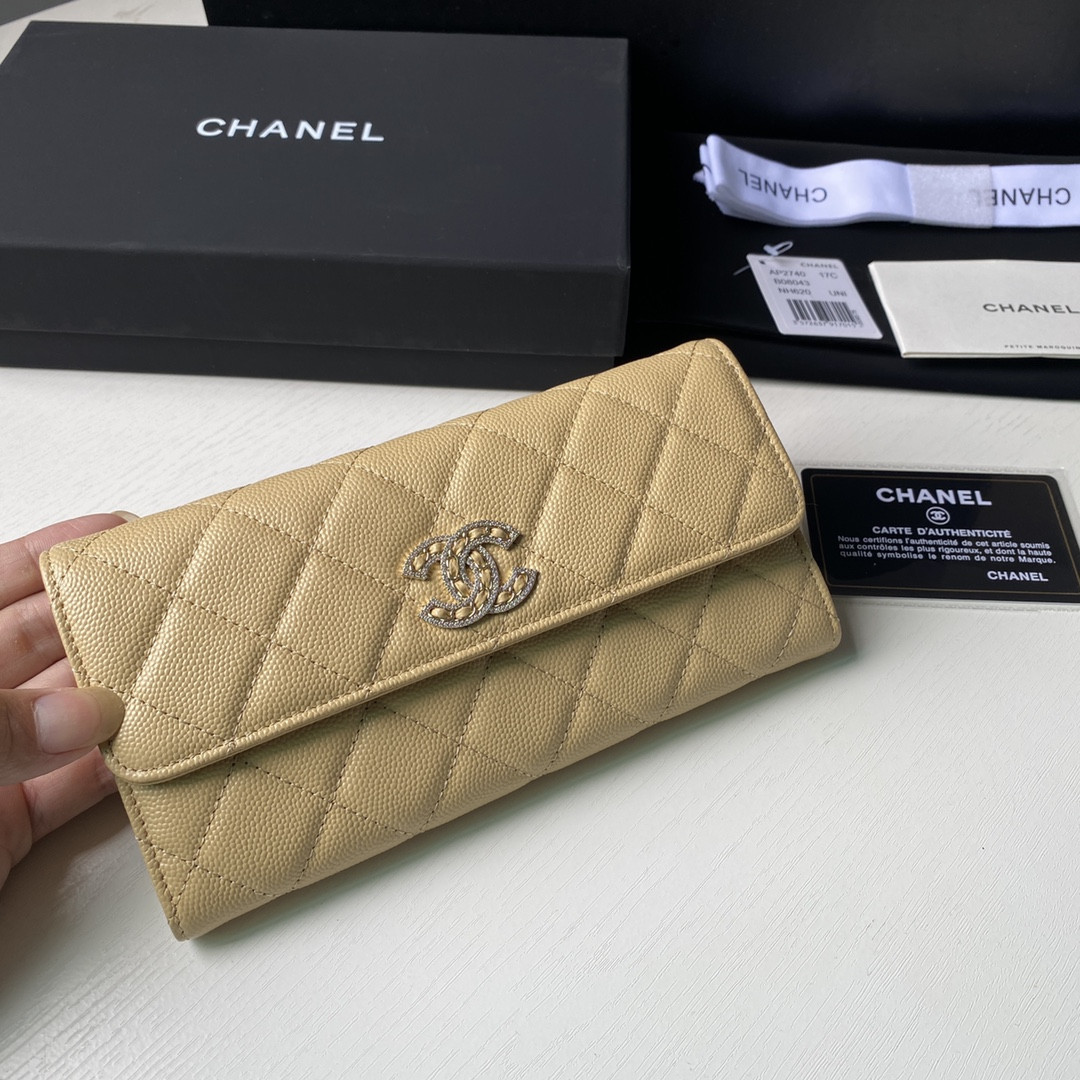 Chanle Flap Wallet