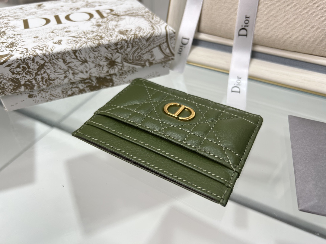 Dior Caro Five-slot Card Holder