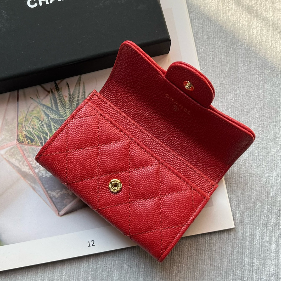 Chanle Flap Wallet