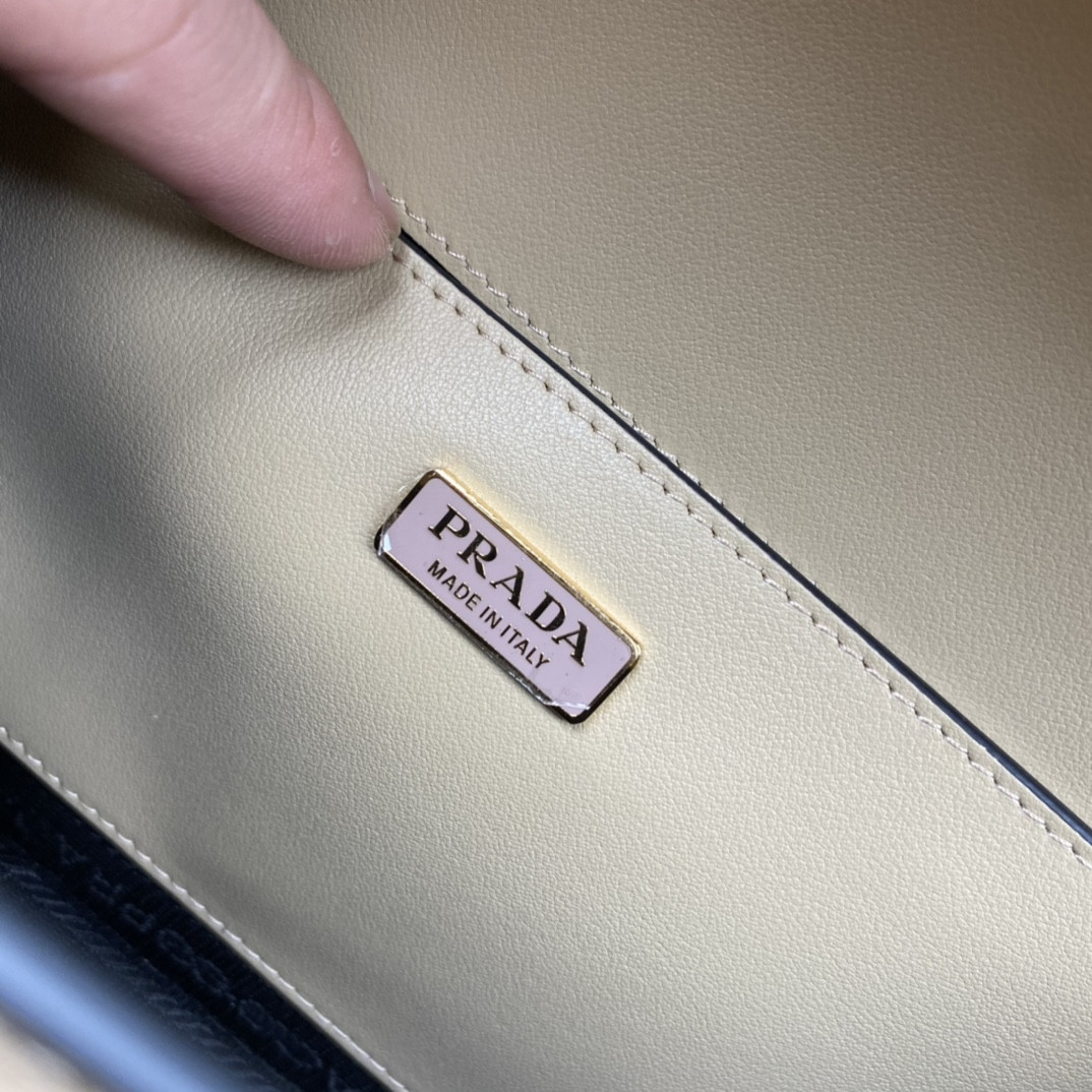 Prada Emblème Saffiano Shoulder Bag
