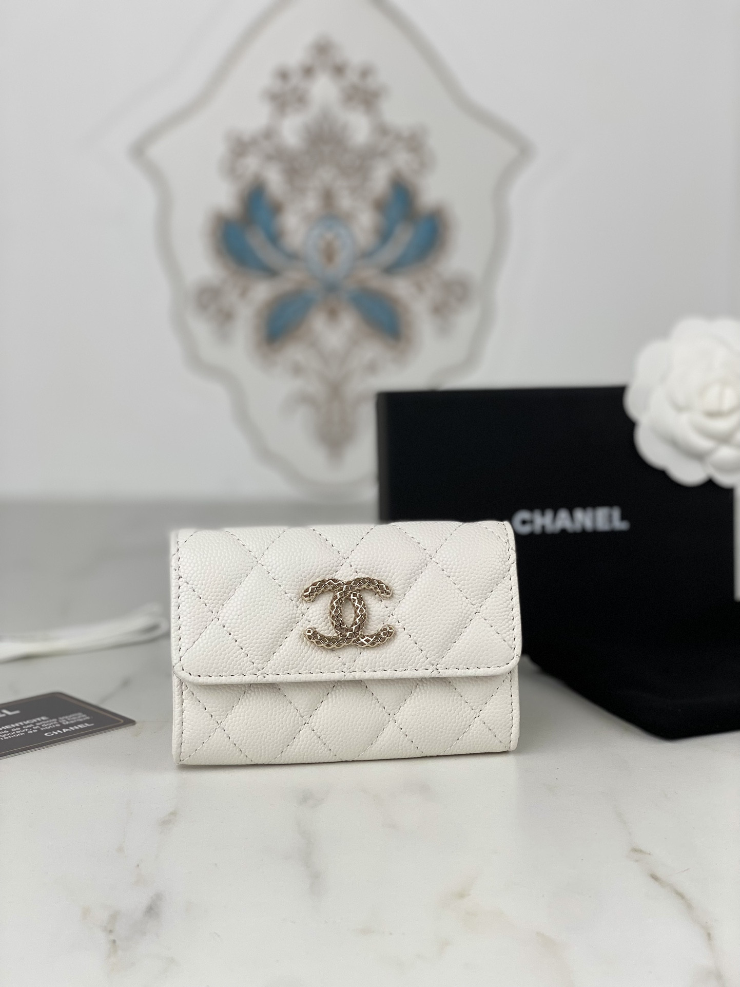 Chanle Flap Wallet