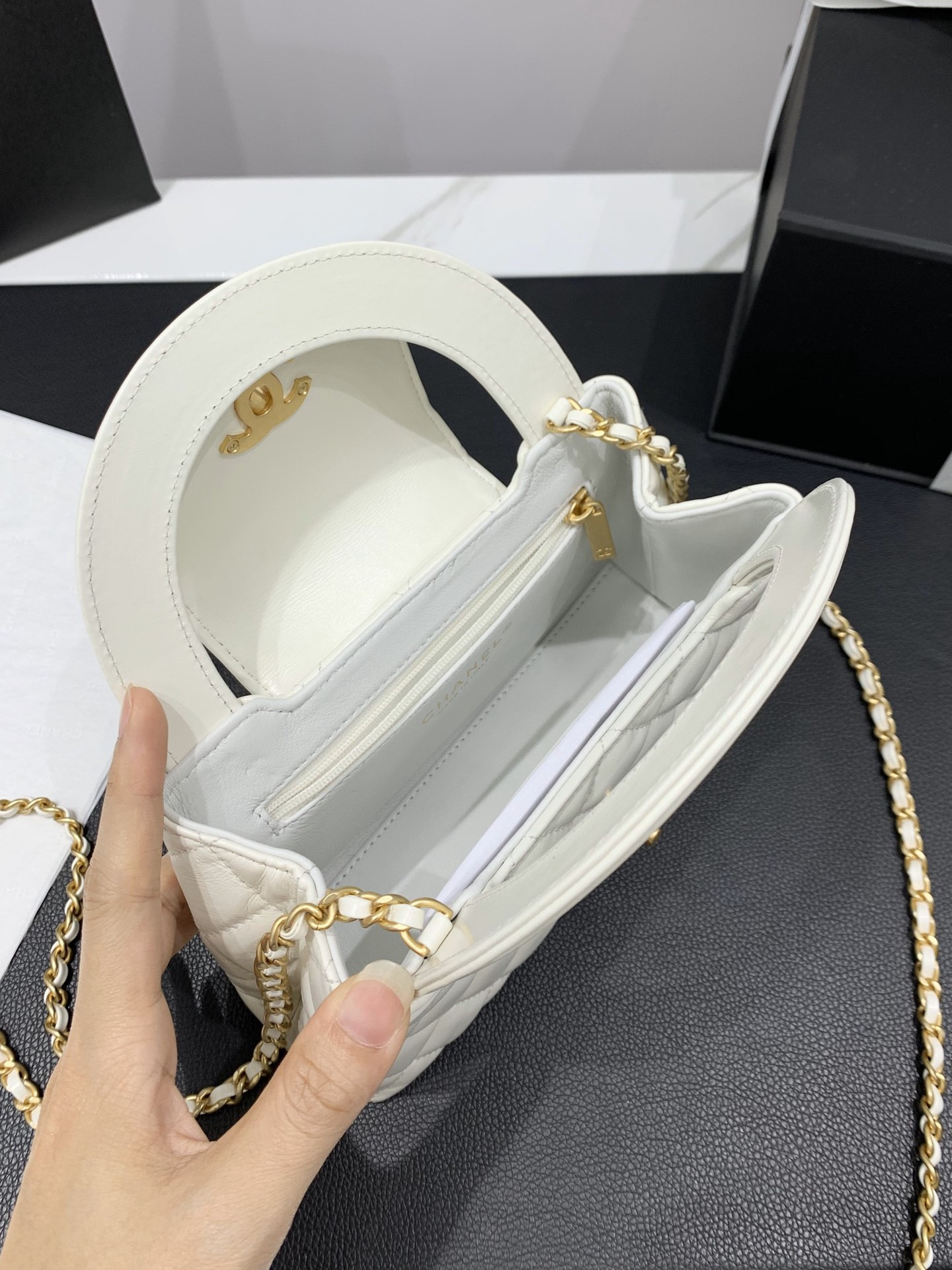 Chanel Ohanel 23k Kelly Bag