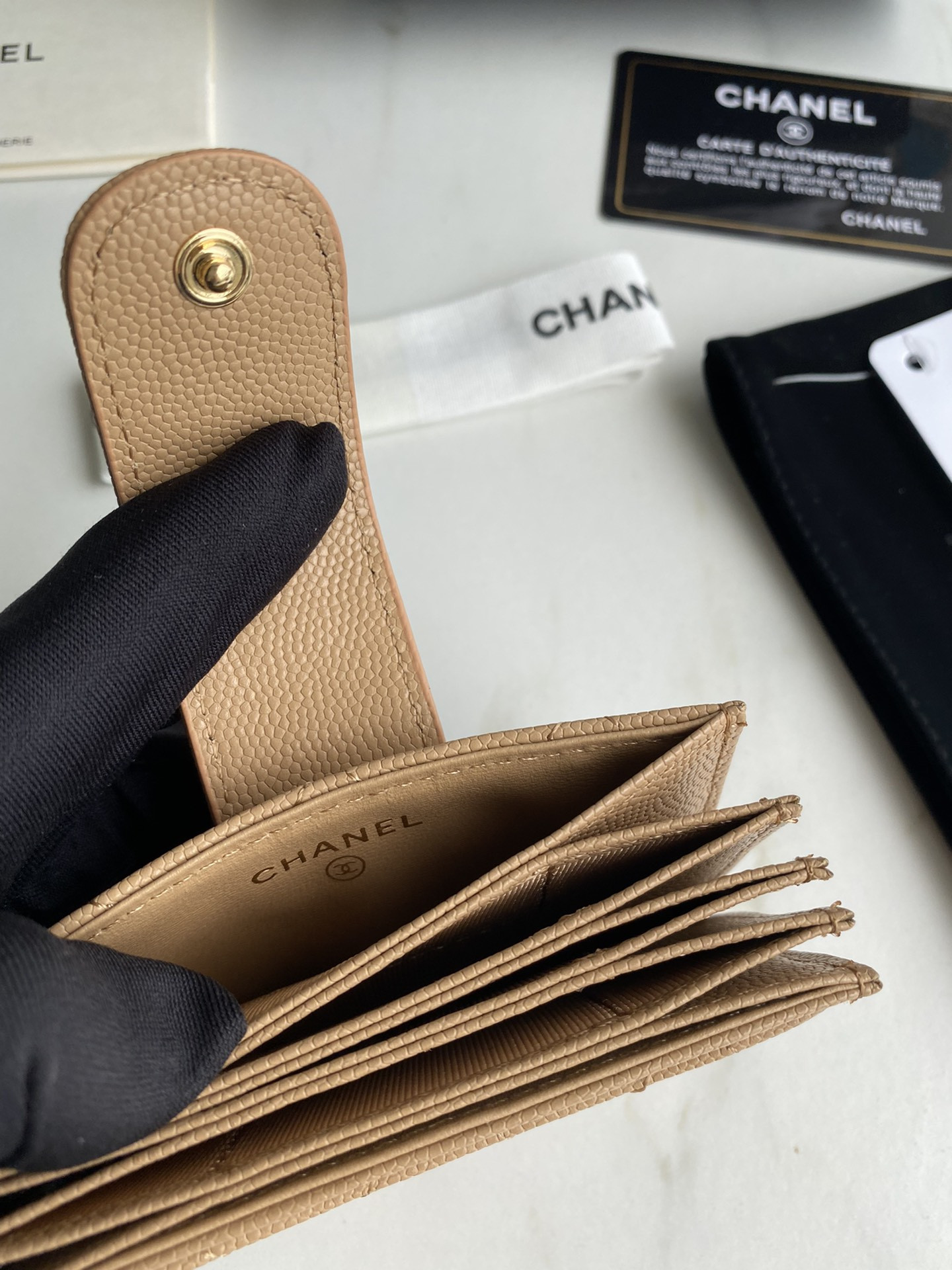 Chanle Flap Wallet