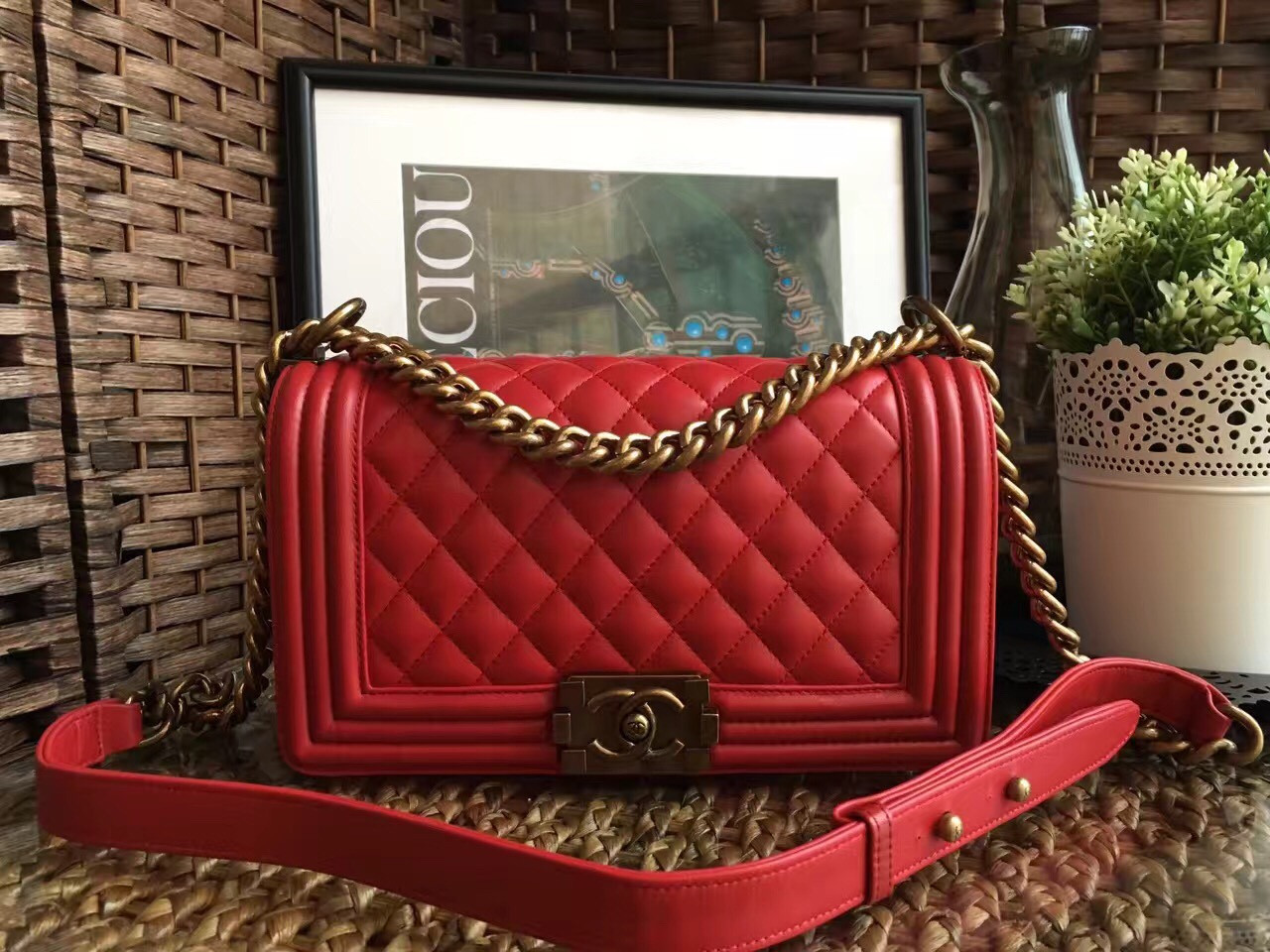 Chanle Boy Chanle Handbag