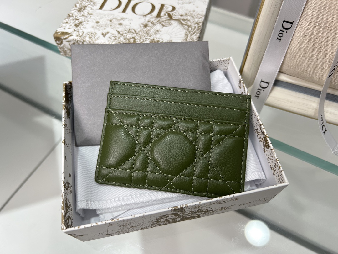 Dior Caro Five-slot Card Holder