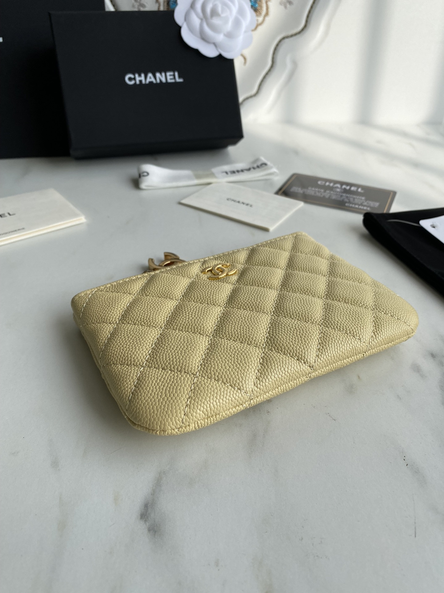 Chanle Zipped Wallet