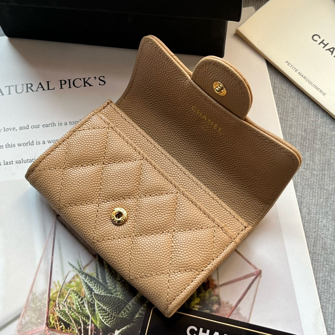 Chanle Flap Wallet