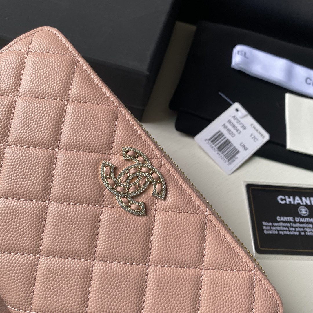 Chanle Zipped Wallet