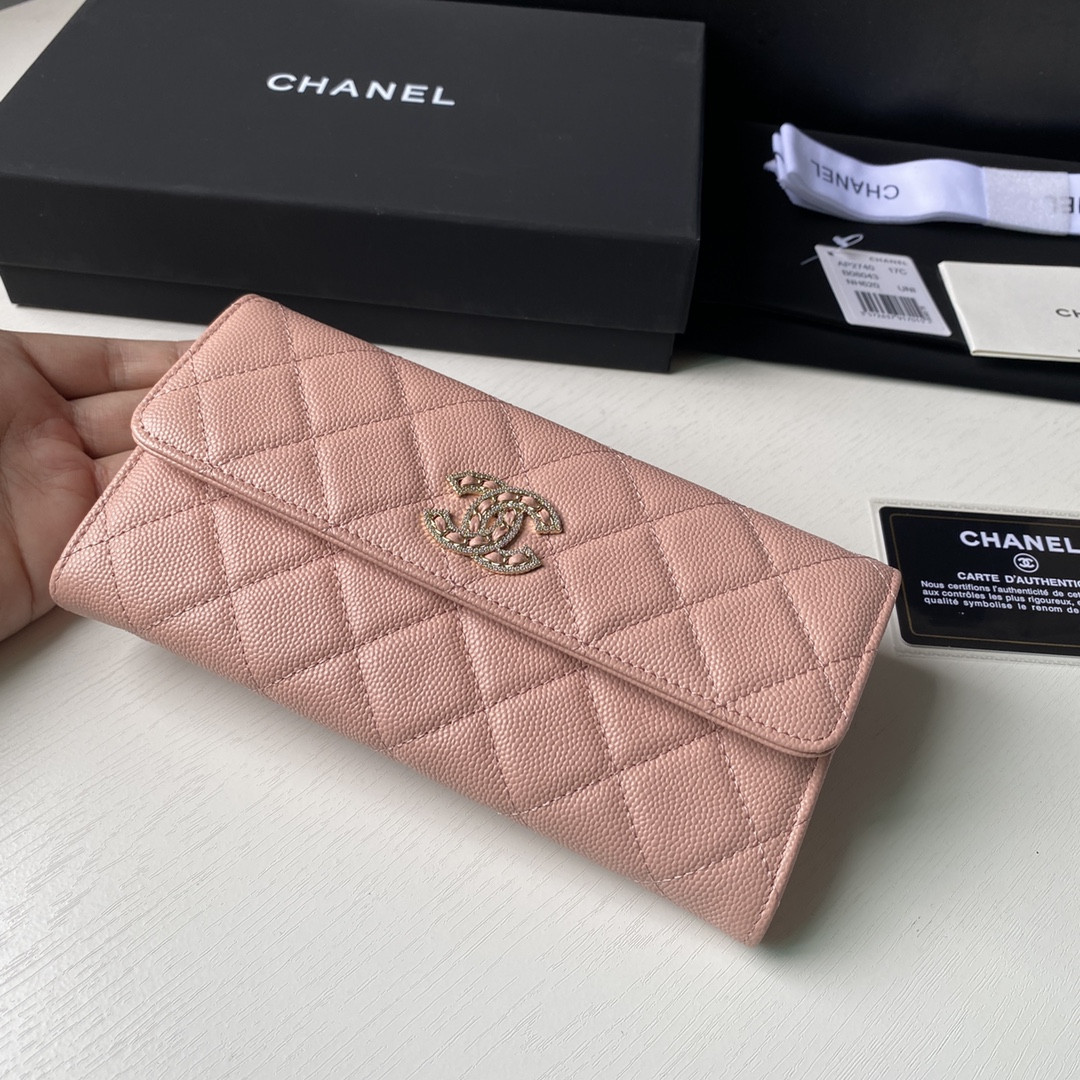 Chanle Flap Wallet
