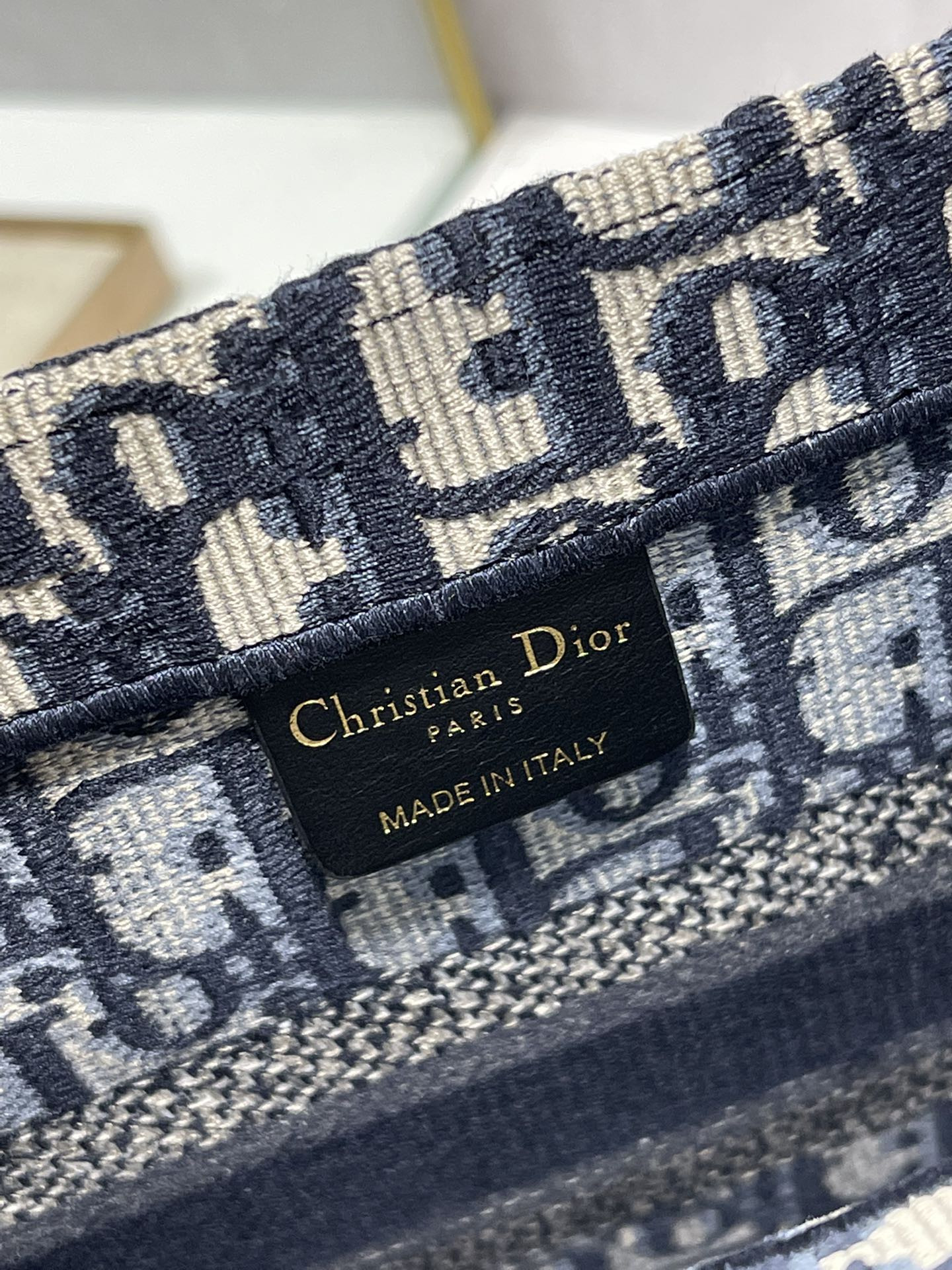 Small Dior Book Tote