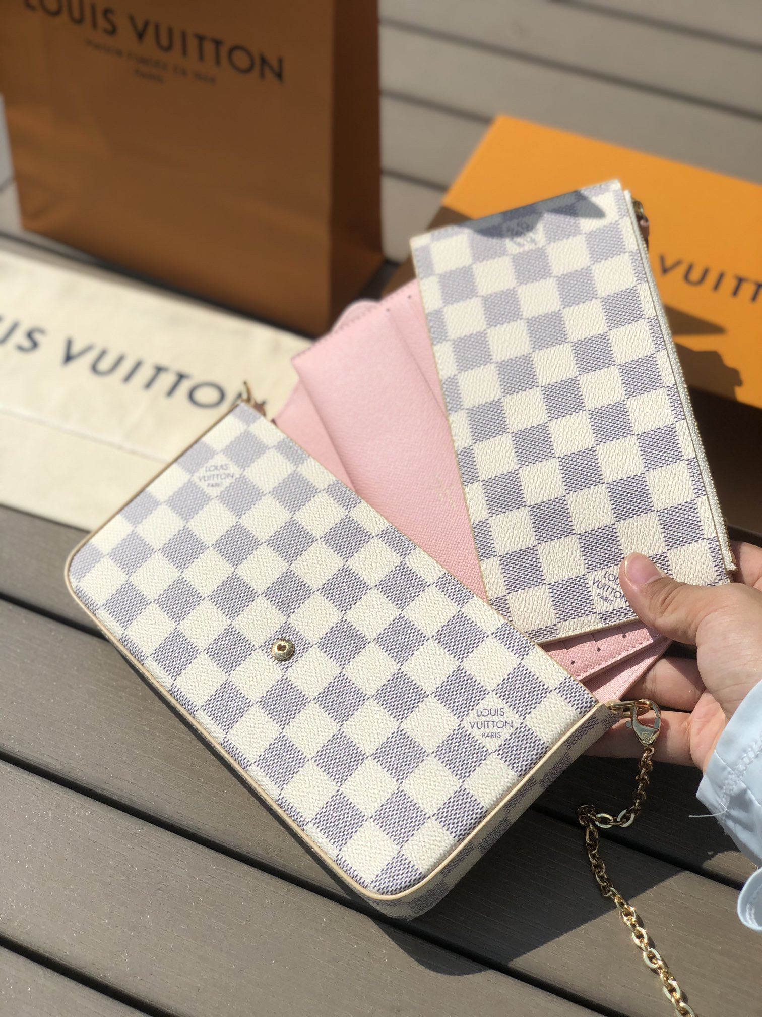 Lv Pochette Félicie Bag