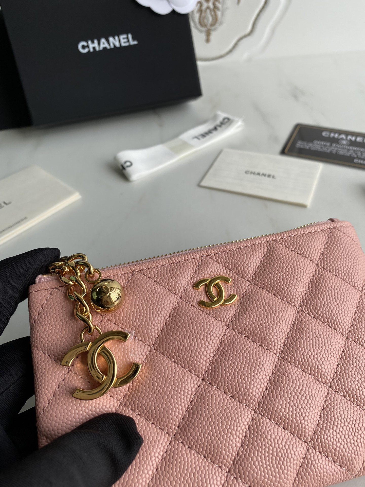 Chanle Zipped Wallet