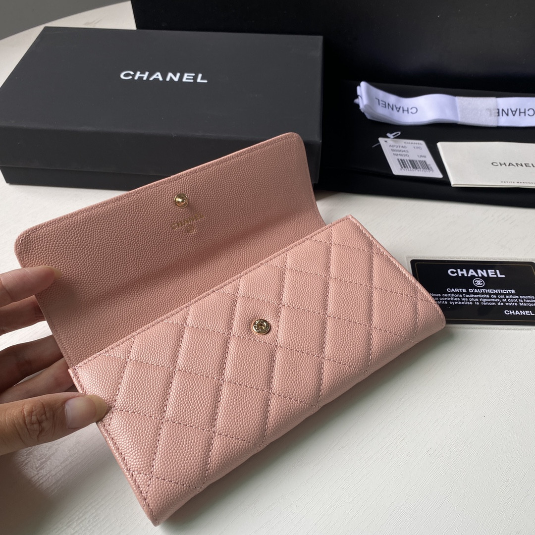 Chanle Flap Wallet