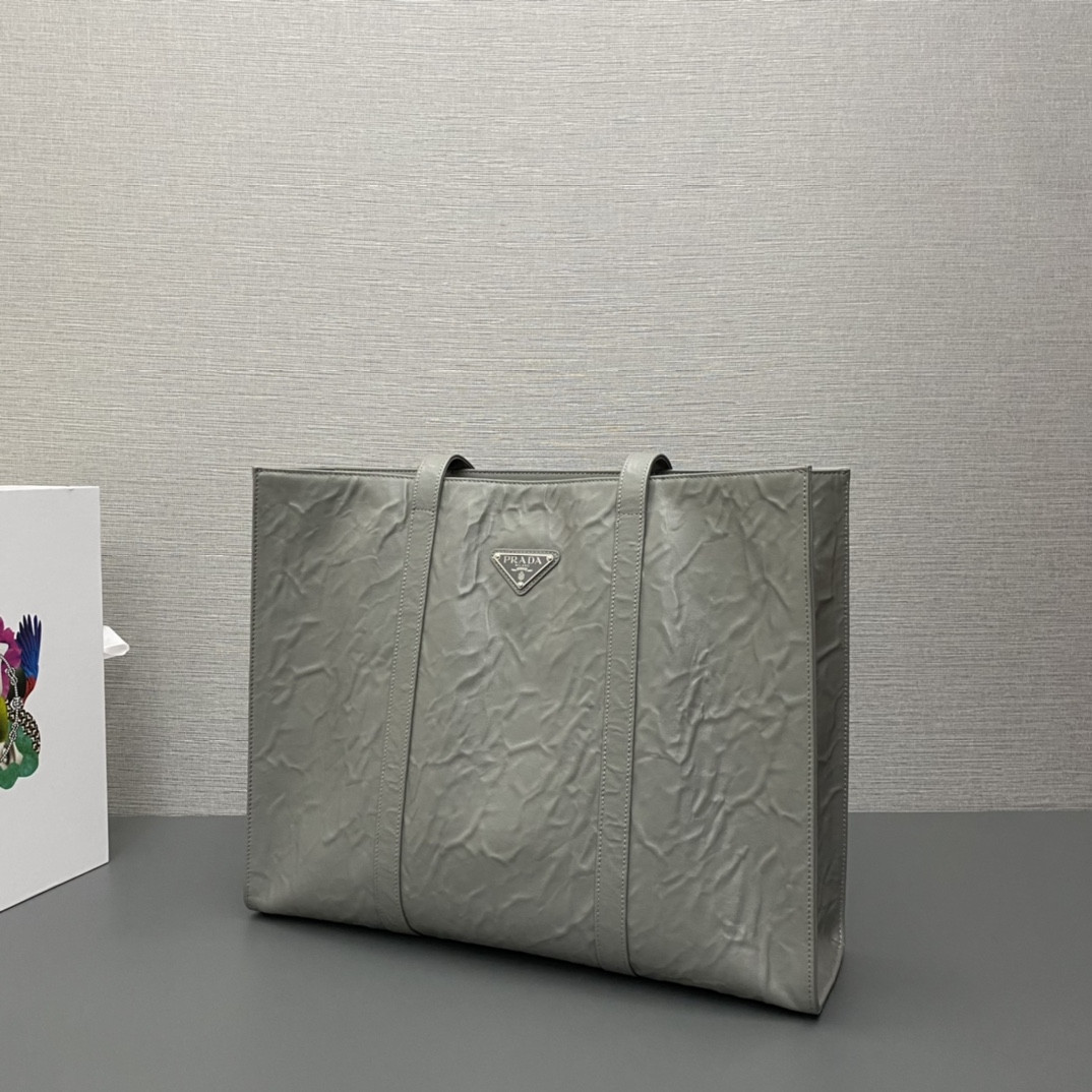 Prada Large Antique Tote Bag