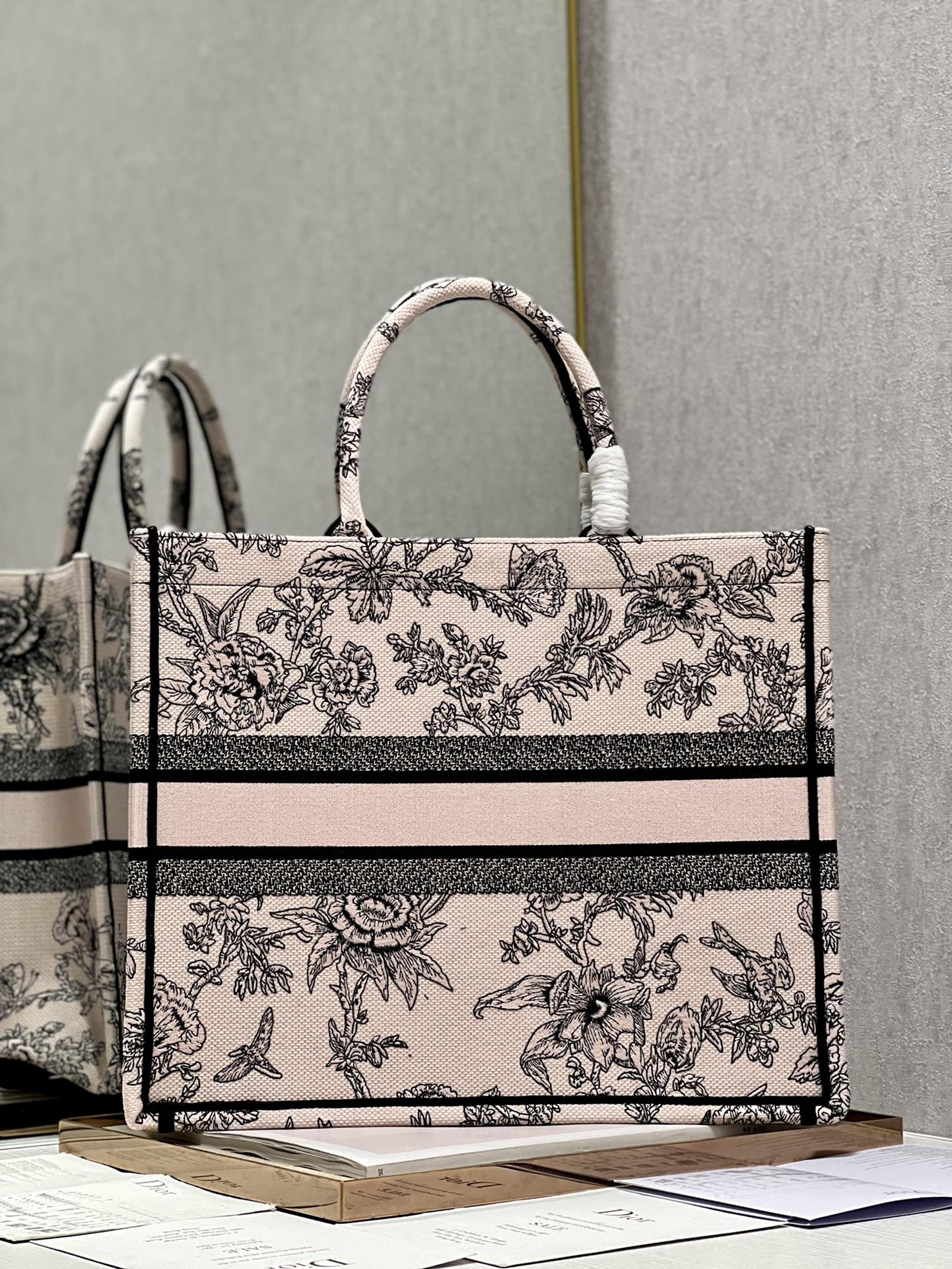 Large Dior Book Tote