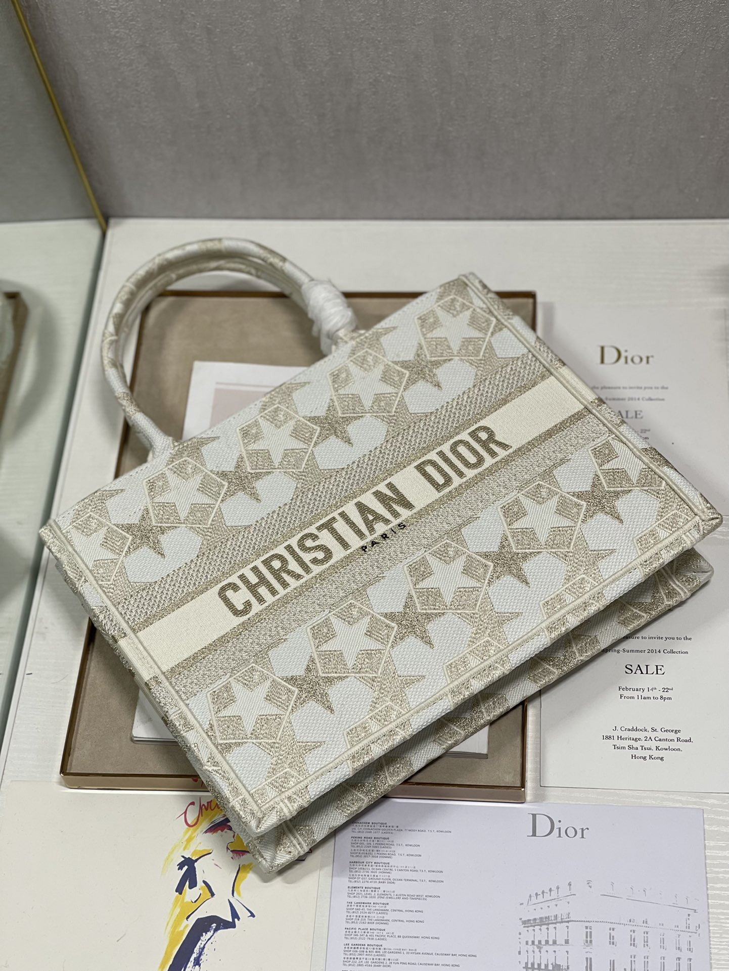 Medium Dior Book Tote