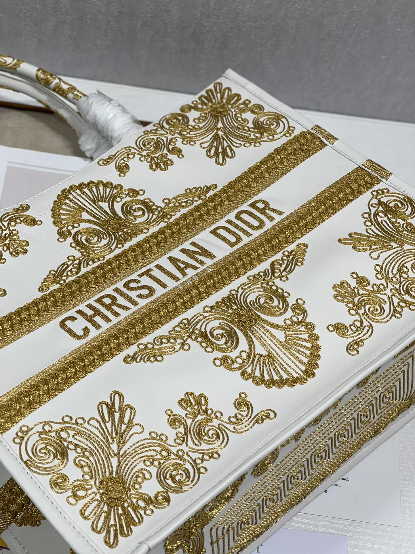 Large Dior Book Tote