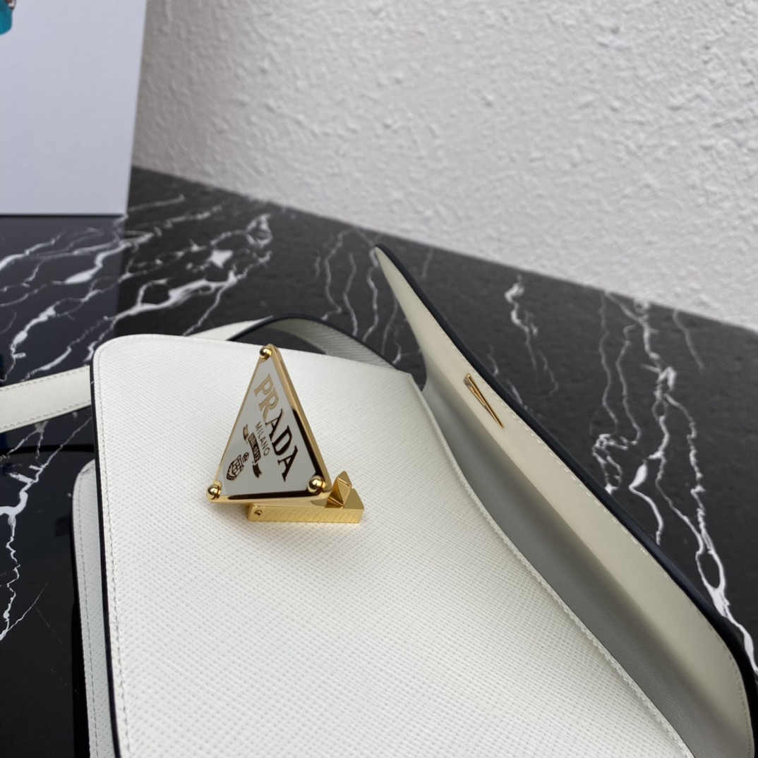 Prada Emblème Saffiano Shoulder Bag